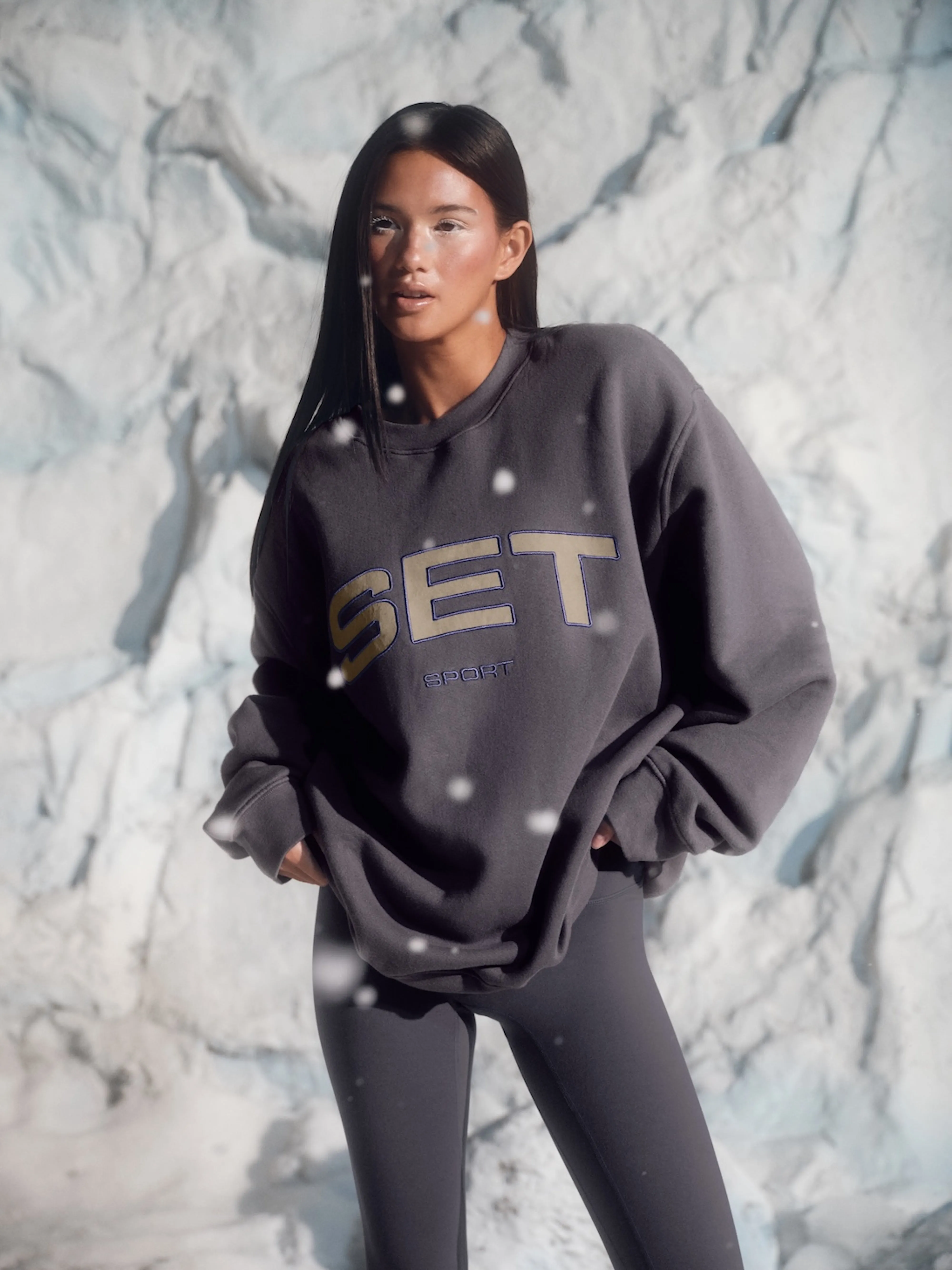 MIDWEIGHT SWEATS STAPLE SET CREWNECK - EVEREST sold by SETactive product image thumbnail 2
