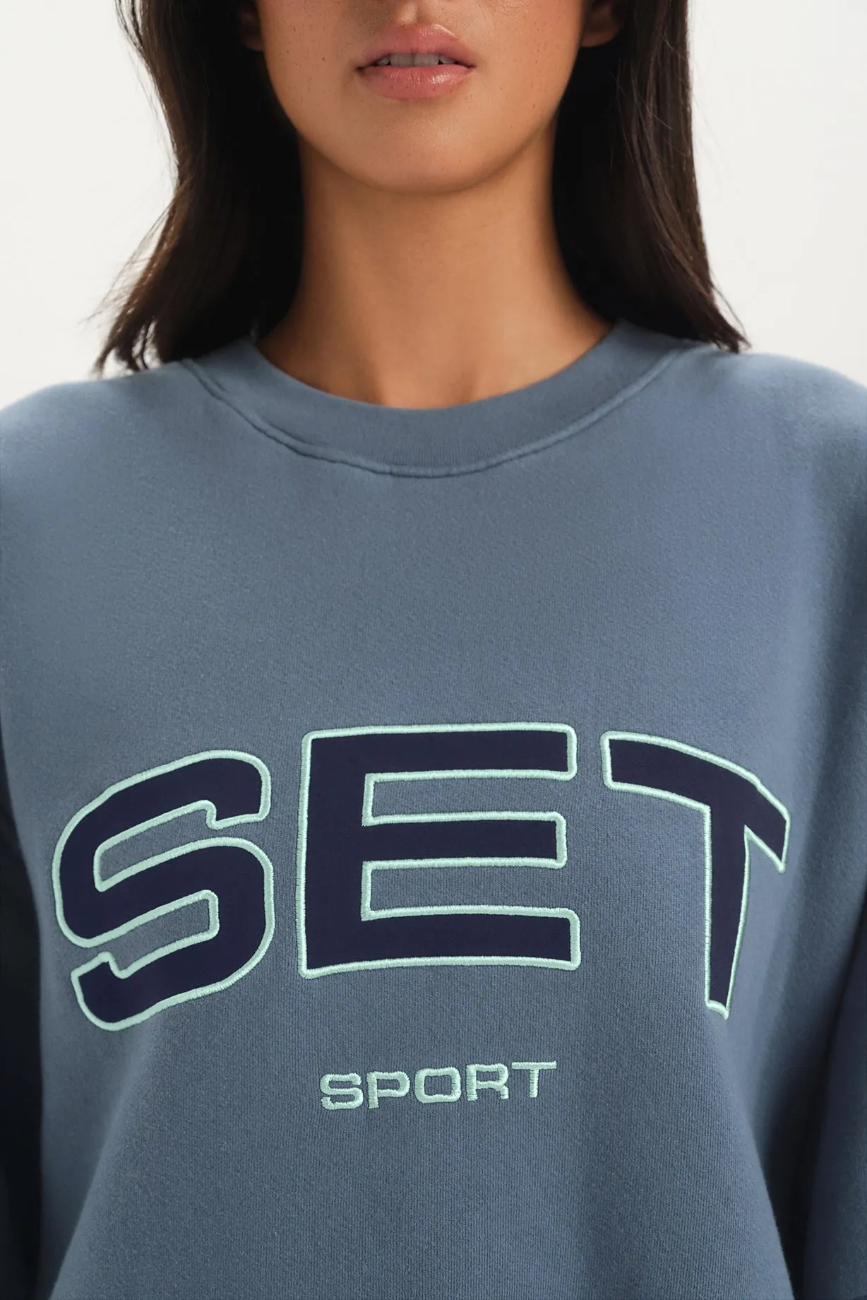MIDWEIGHT SWEATS STAPLE SET CREWNECK - ZUMA sold by SETactive product image thumbnail 5
