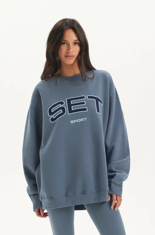 MIDWEIGHT SWEATS STAPLE SET CREWNECK - ZUMA sold by SETactive