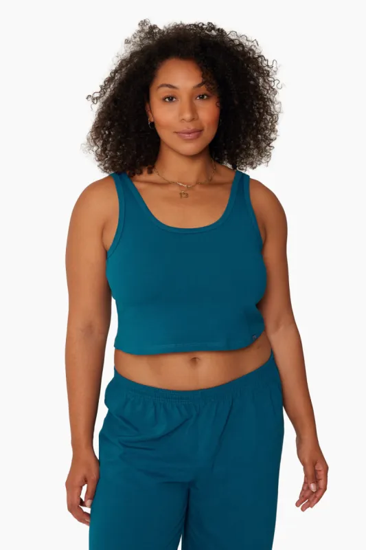 HEAVY COTTON EASY RELAXED TANK - COVE sold by SETactive