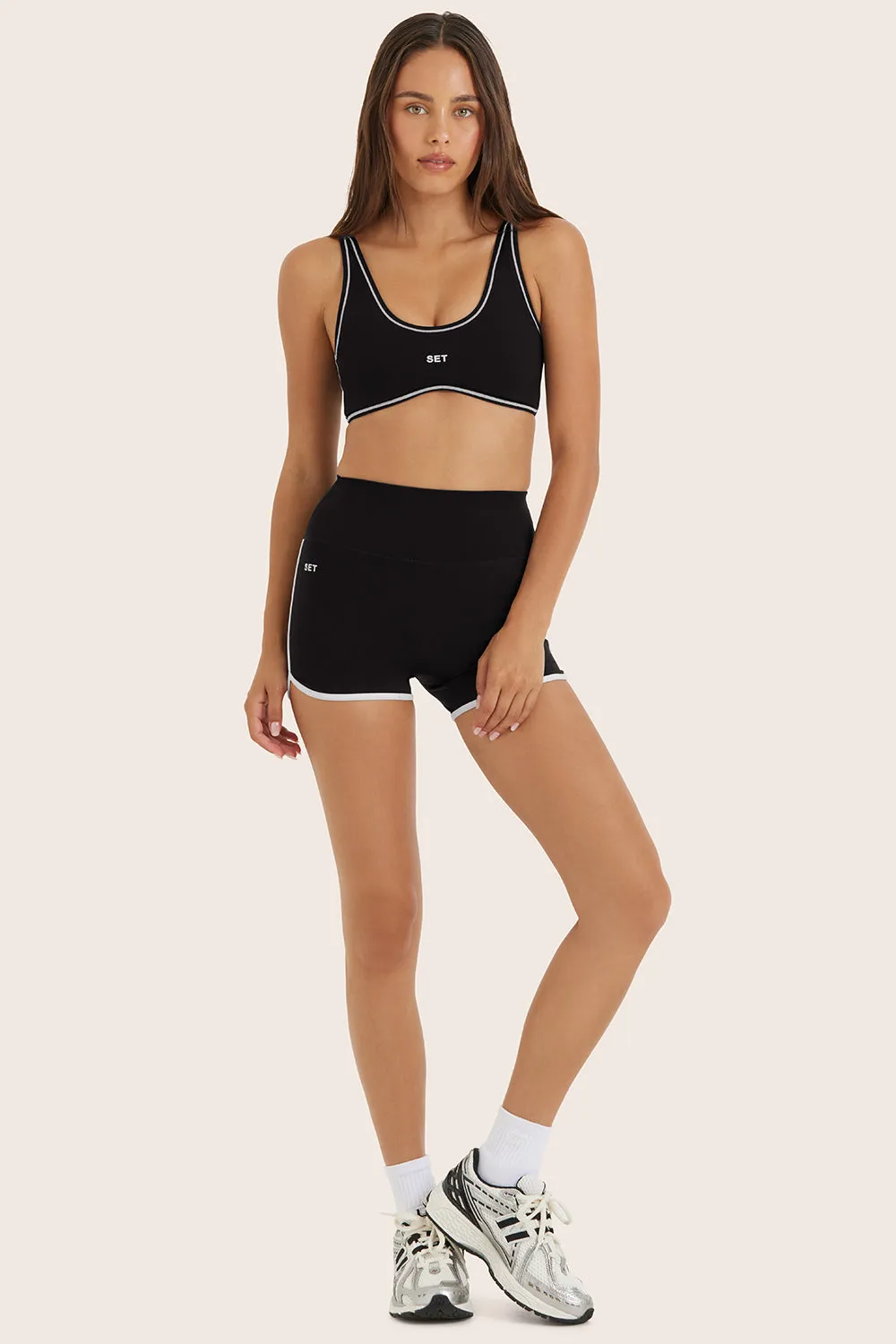 SPORTBODY® SPORTY STRIPE SHORTS - ORCA sold by SETactive product image thumbnail 2