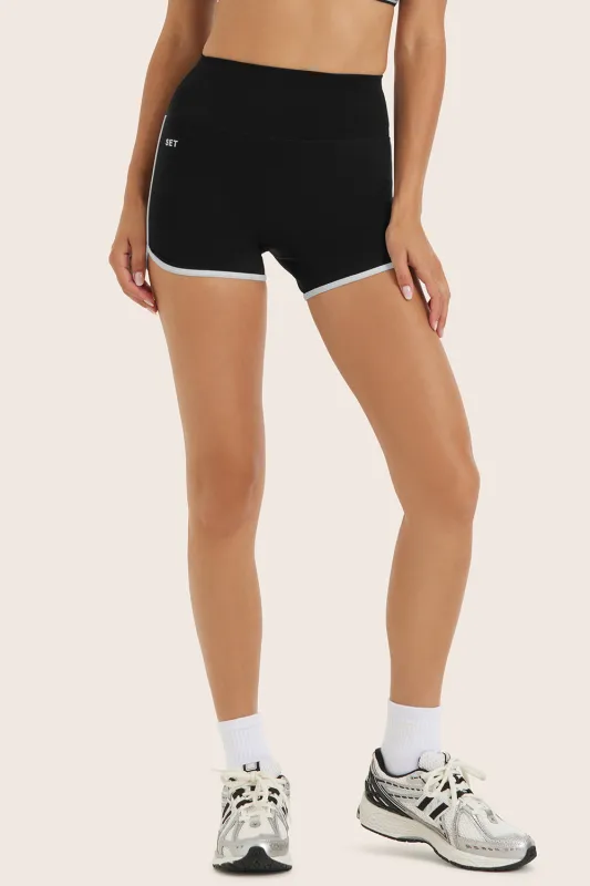 SPORTBODY® SPORTY STRIPE SHORTS - ORCA sold by SETactive