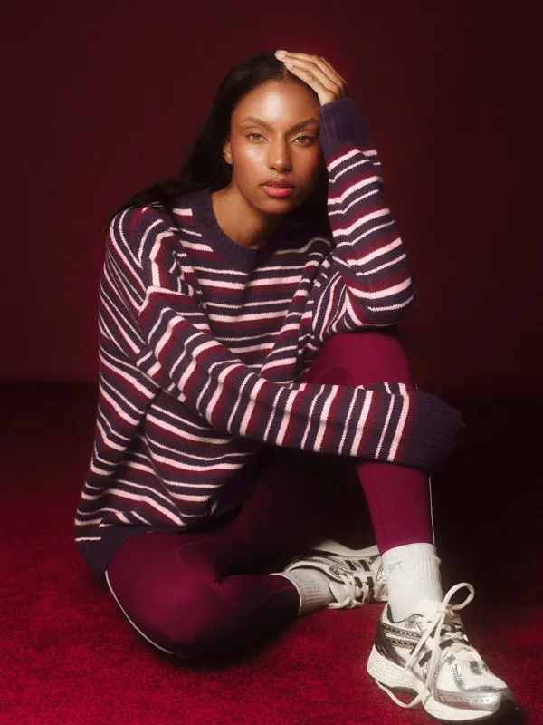 STUDIO KNIT STUDIO KNIT CREWNECK - POPPY sold by SETactive