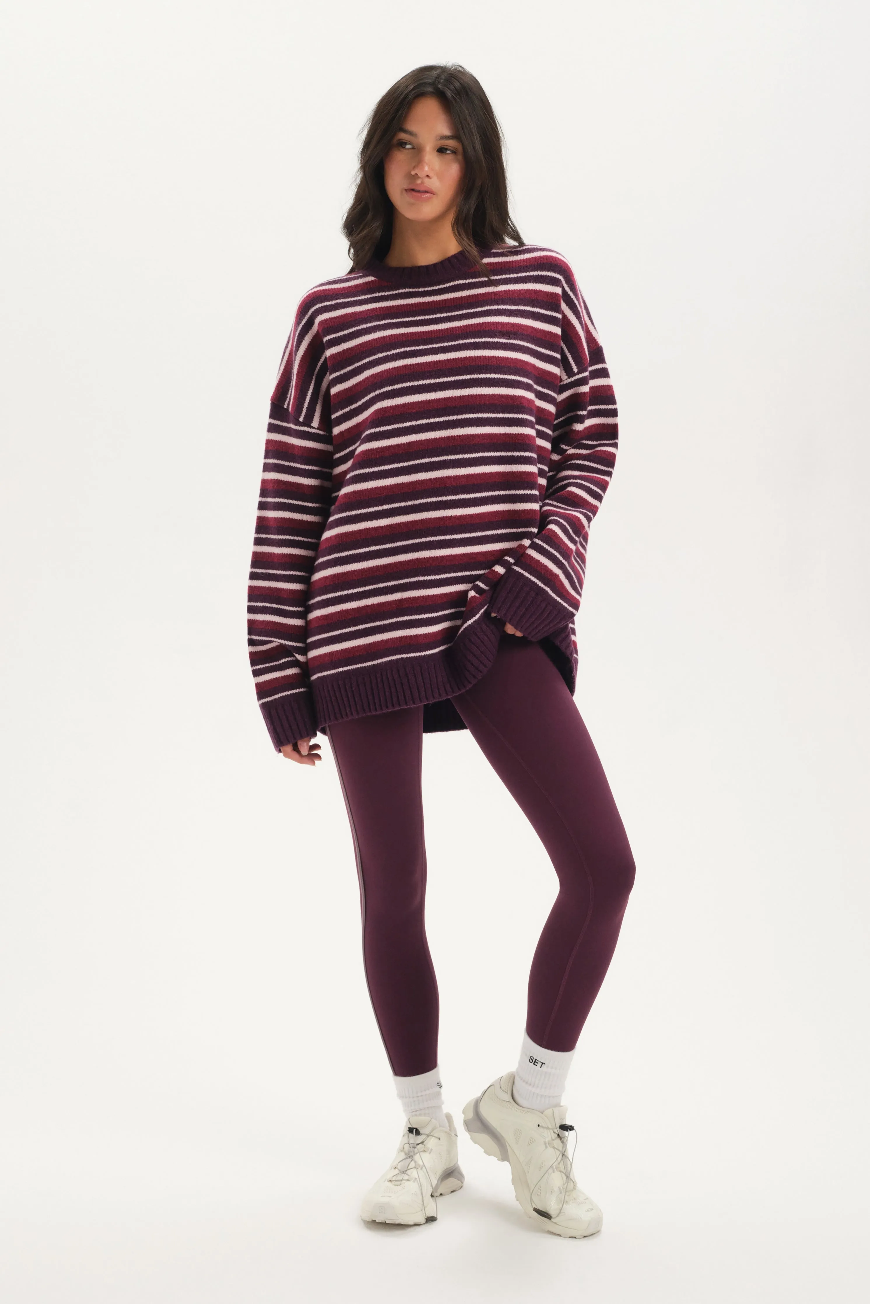 STUDIO KNIT STUDIO KNIT CREWNECK - POPPY sold by SETactive product image thumbnail 3