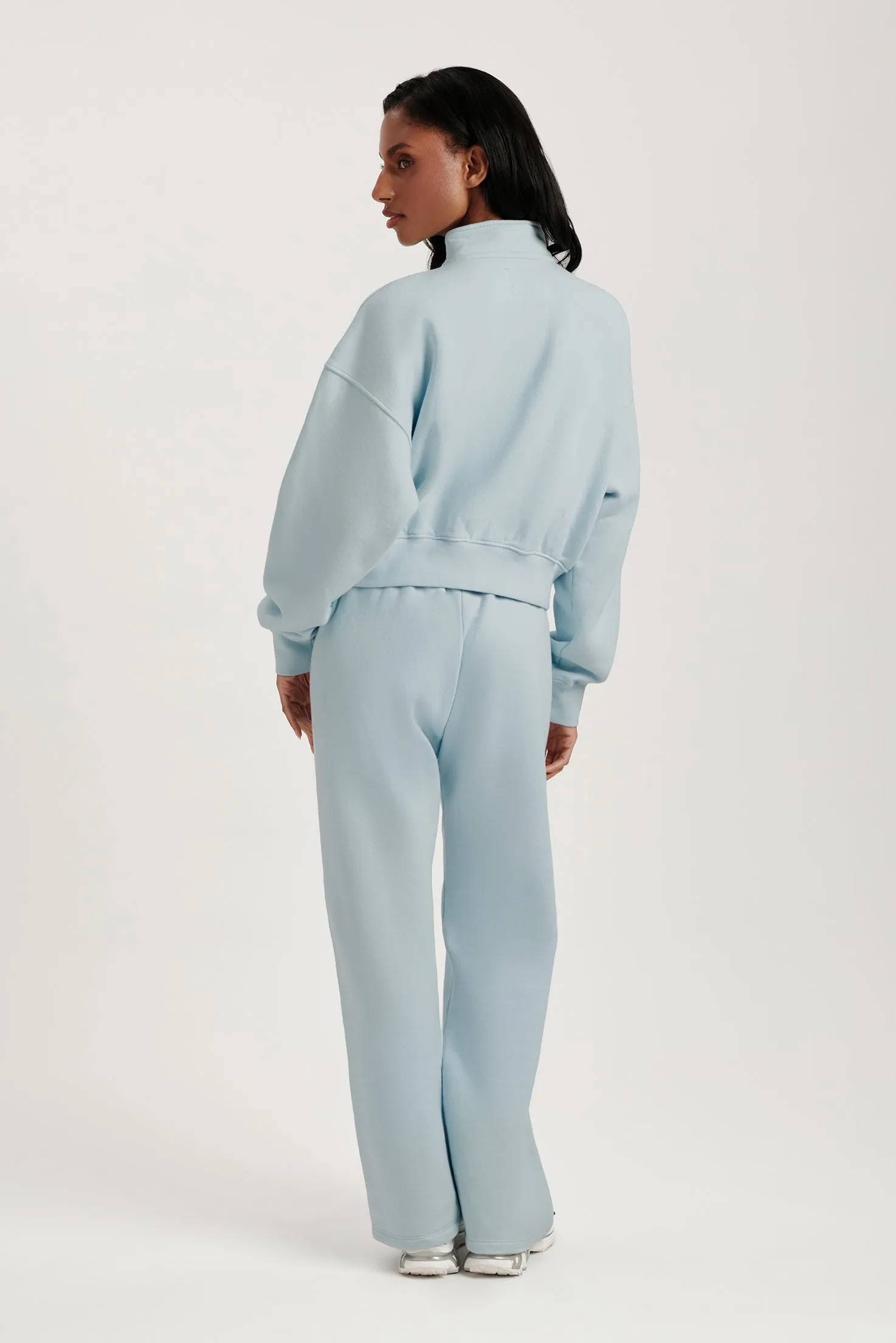 MIDWEIGHT SWEATS STAPLE STRAIGHT LEG SWEATPANTS - VERSE (BLUE) sold by SETactive product image thumbnail 4