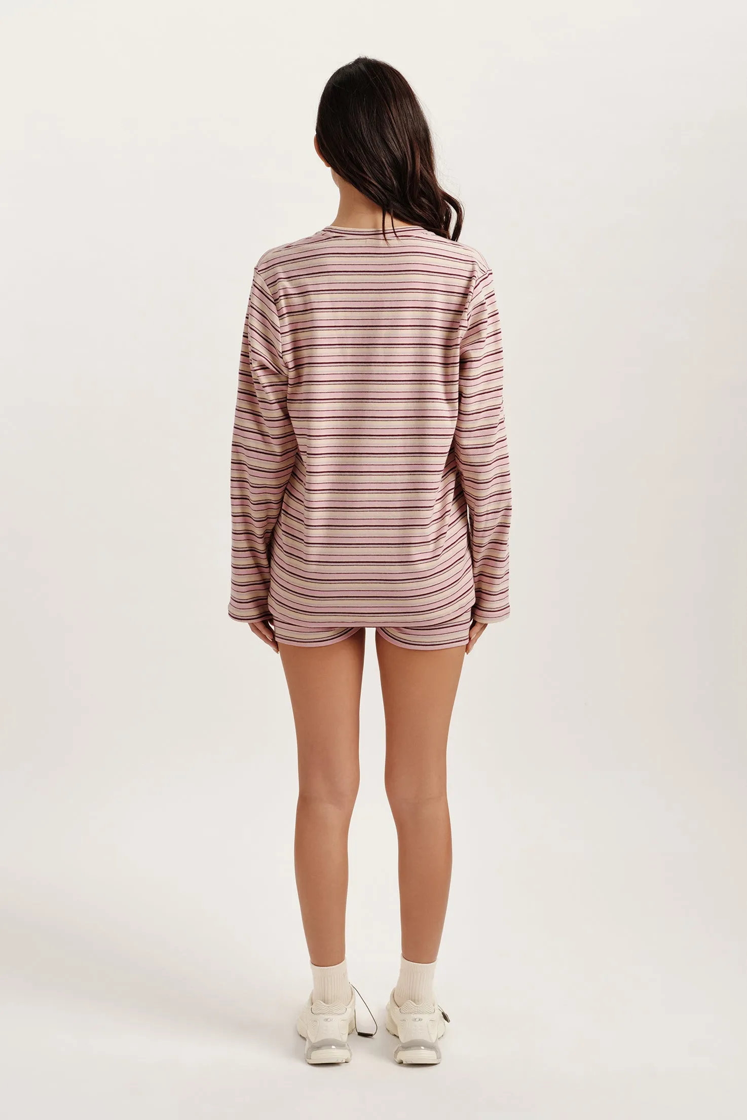 STRIPE JERSEY STRIPE SHORTS - FLIRT sold by SETactive product image thumbnail 4