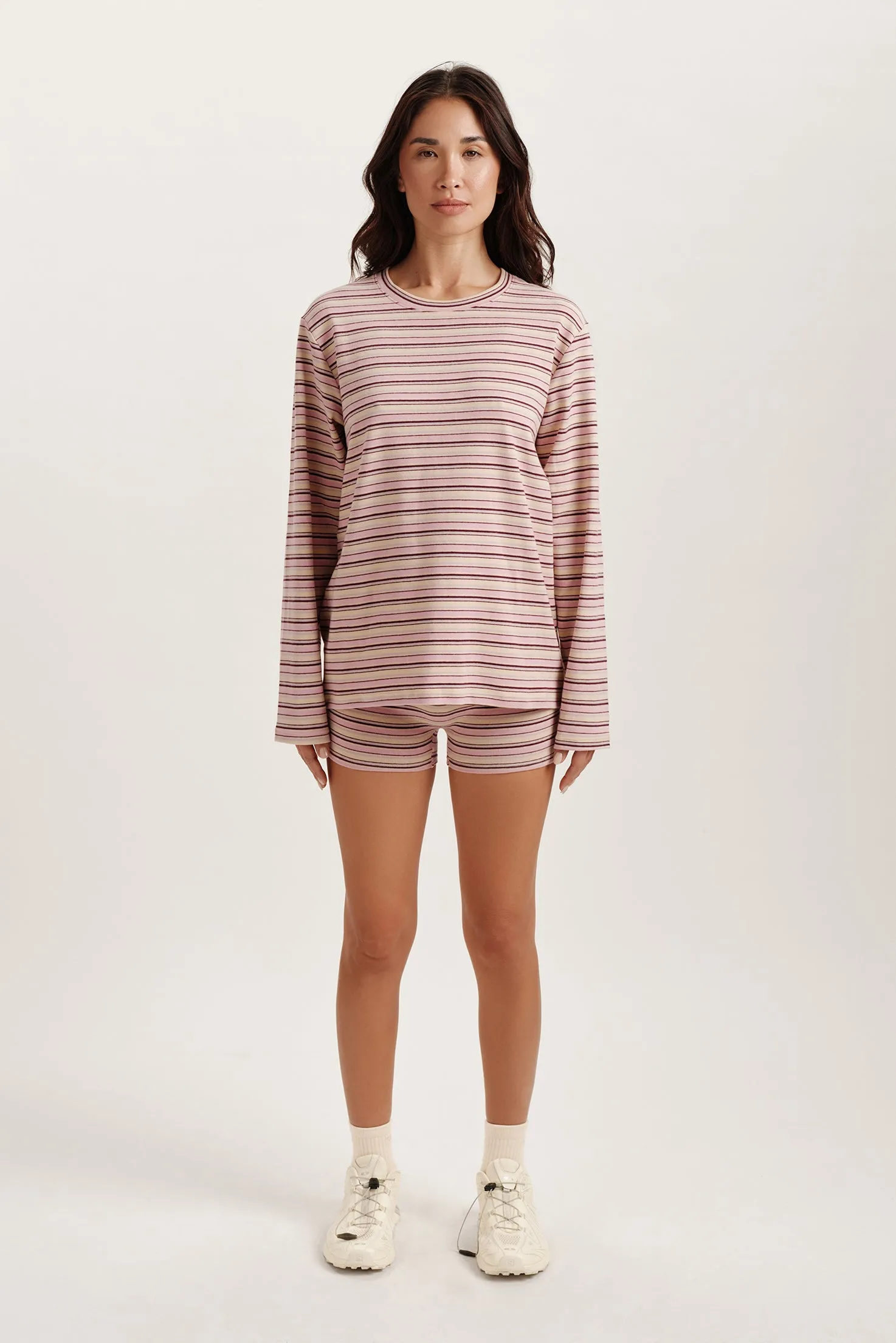 STRIPE JERSEY STRIPE SHORTS - FLIRT sold by SETactive product image thumbnail 3