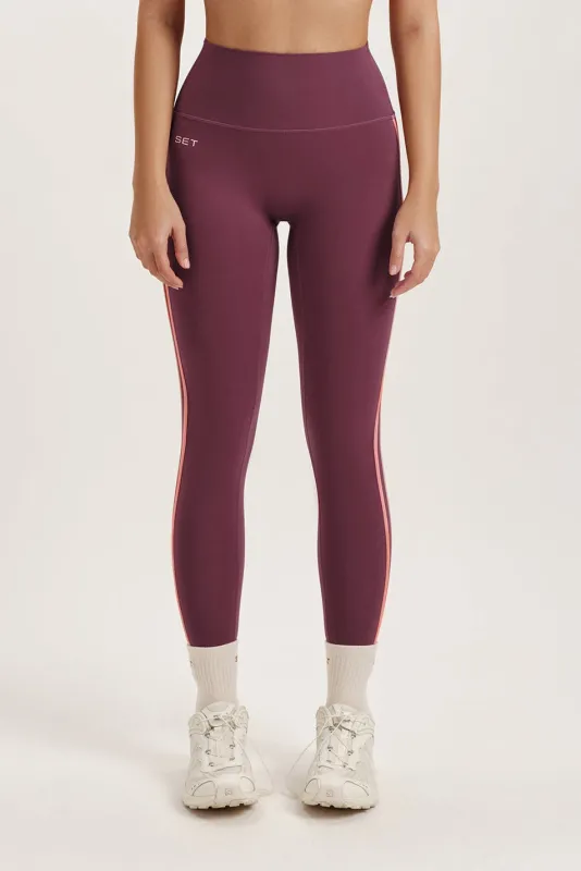 AIRLUXE BREATHE STRIKE LEGGINGS - ROSEBUD made by SETactive