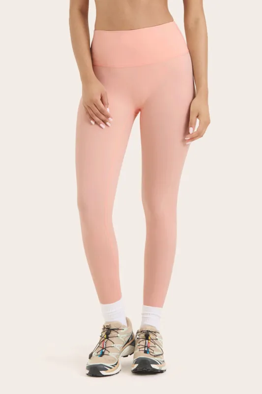 BREATHE HIGH-RISE LEGGINGS - PEACH made by SETactive
