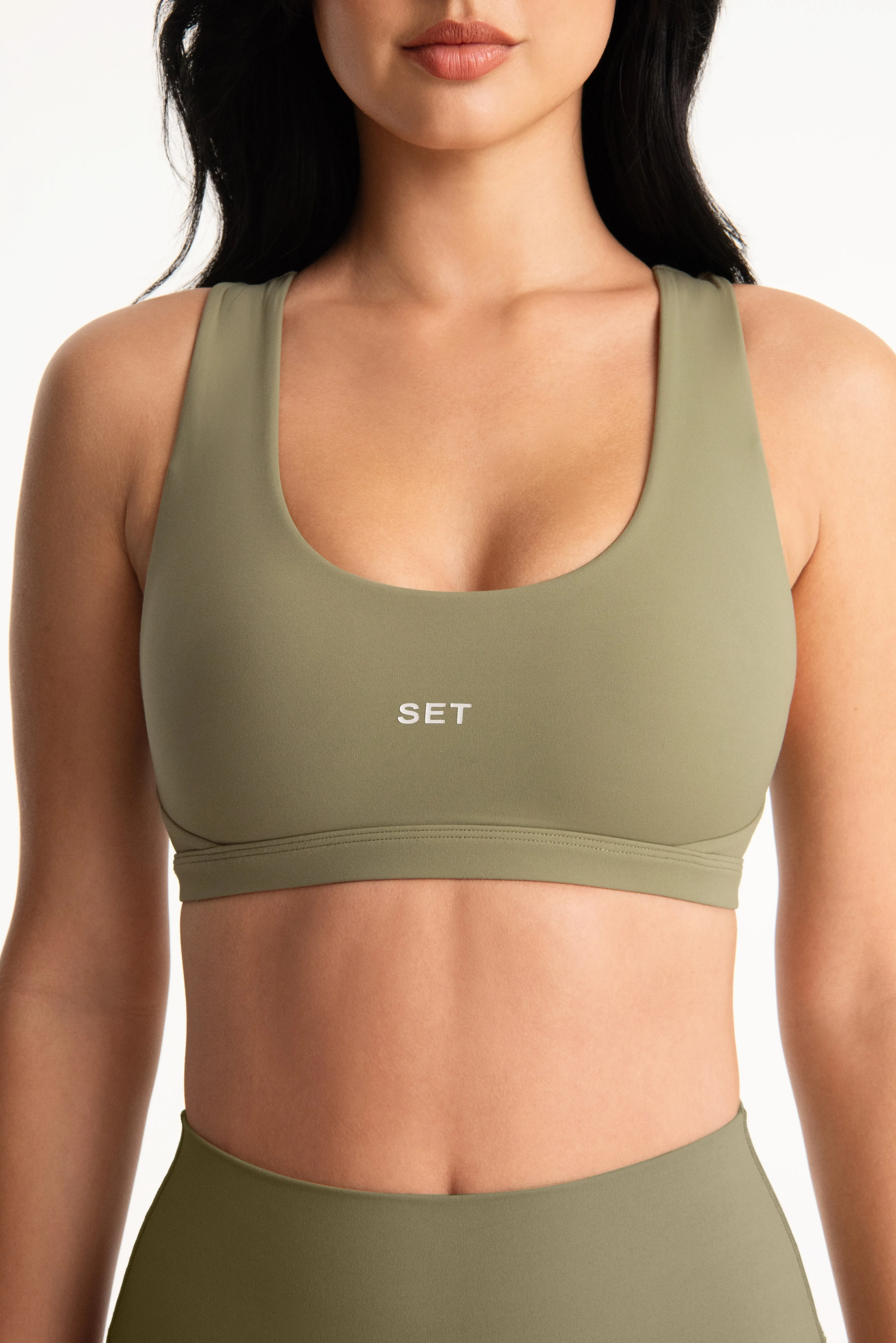 BREATHE PARKE POSE BRA - BEACHGRASS sold by SETactive product image thumbnail 4