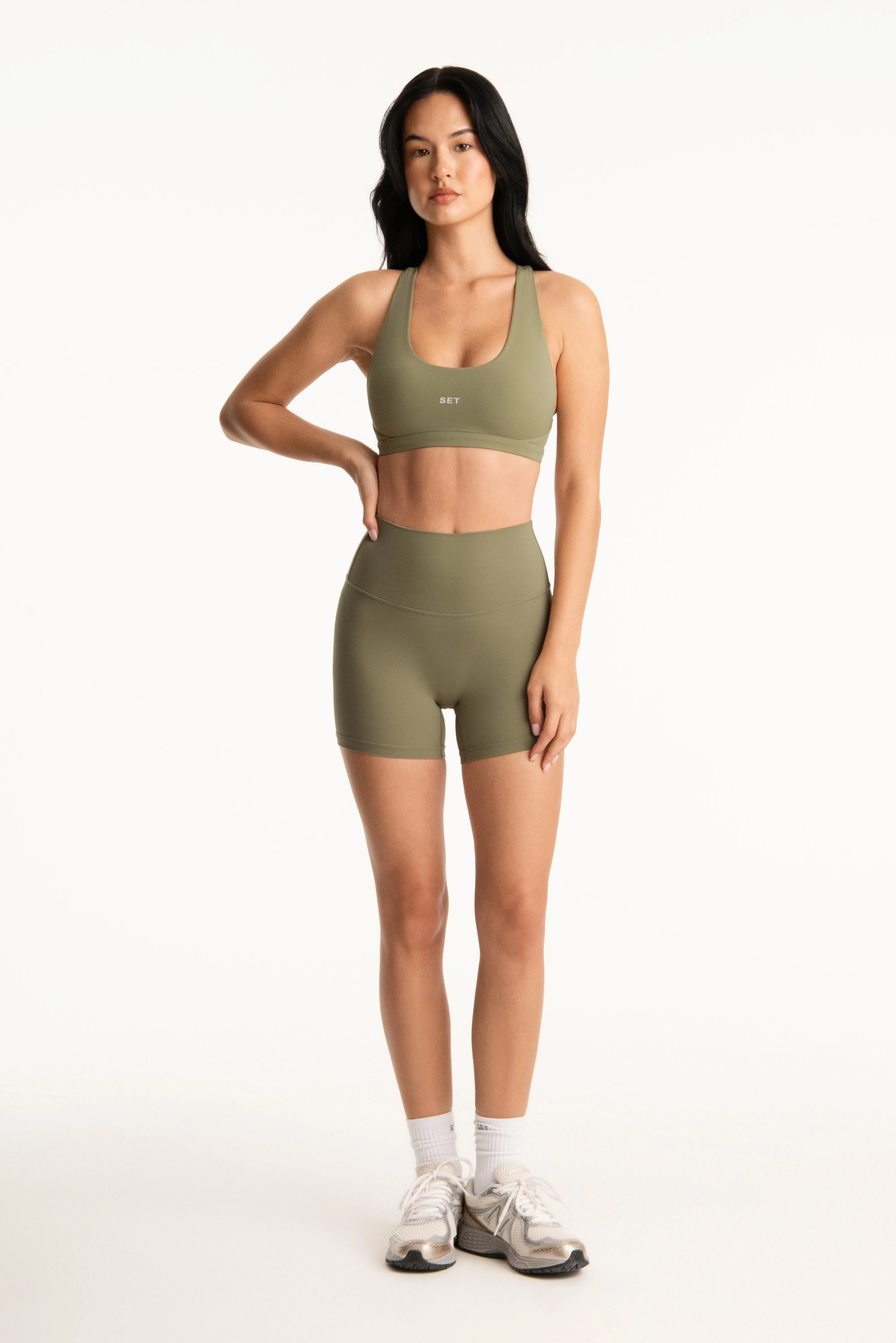 BREATHE PARKE POSE BRA - BEACHGRASS sold by SETactive product image thumbnail 3