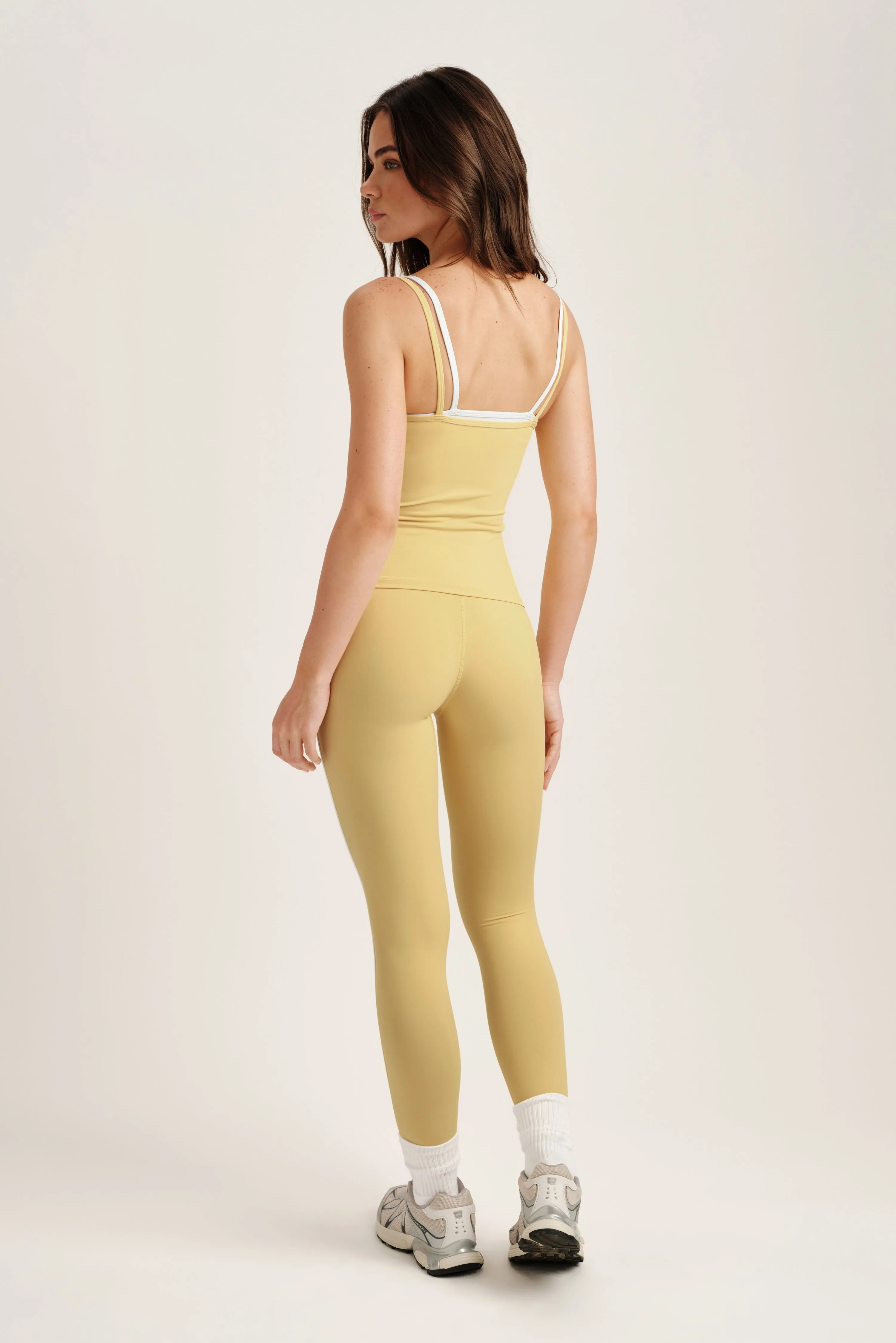 BREATHE LAYERED MOVE TANK - BUTTER sold by SETactive product image thumbnail 3