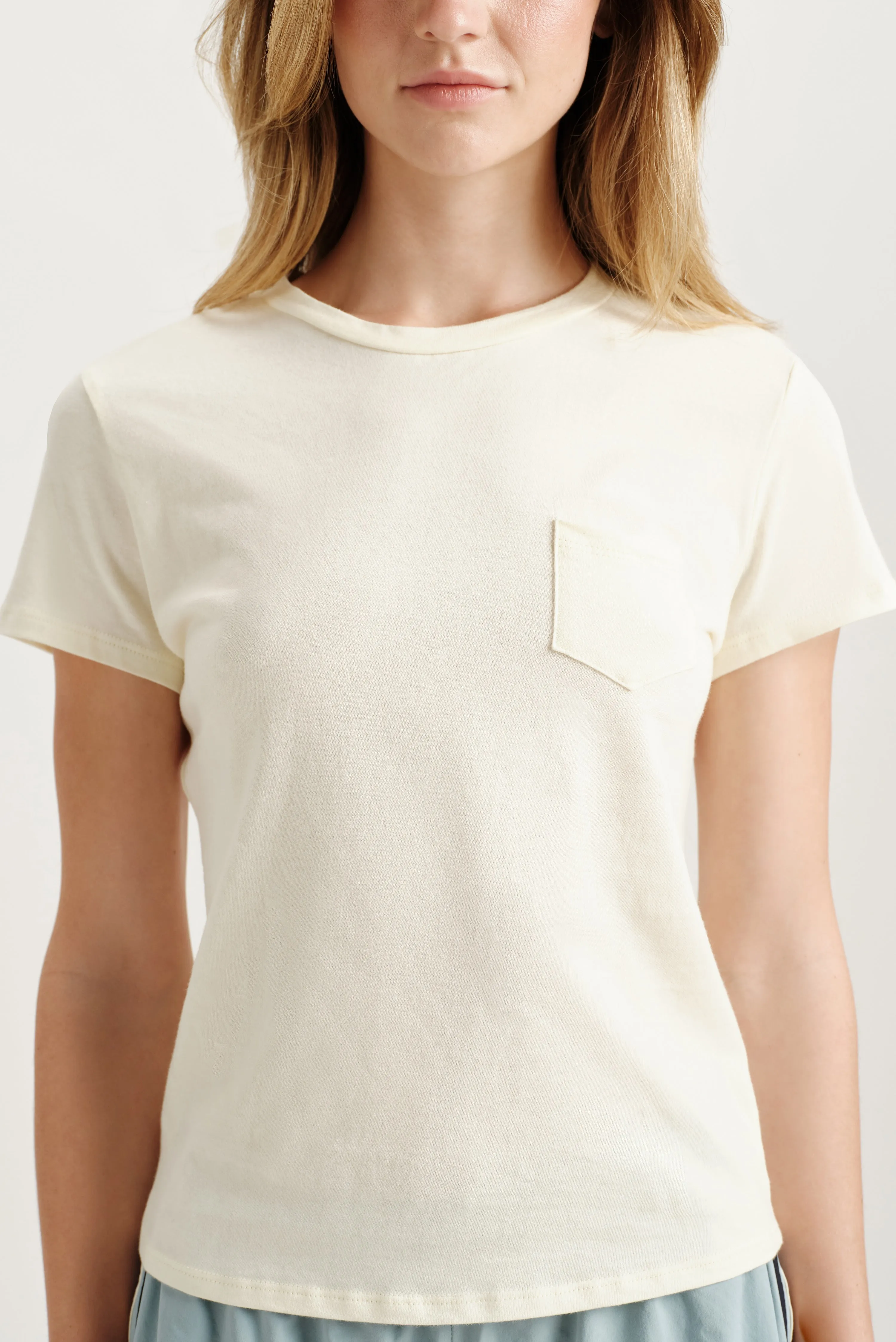 CLASSIC COTTON DAILY STAPLE POCKET TEE - HAVEN sold by SETactive product image thumbnail 5