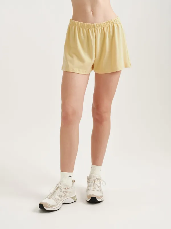 HEAVY COTTON EASY SHORTS - BUTTER sold by SETactive