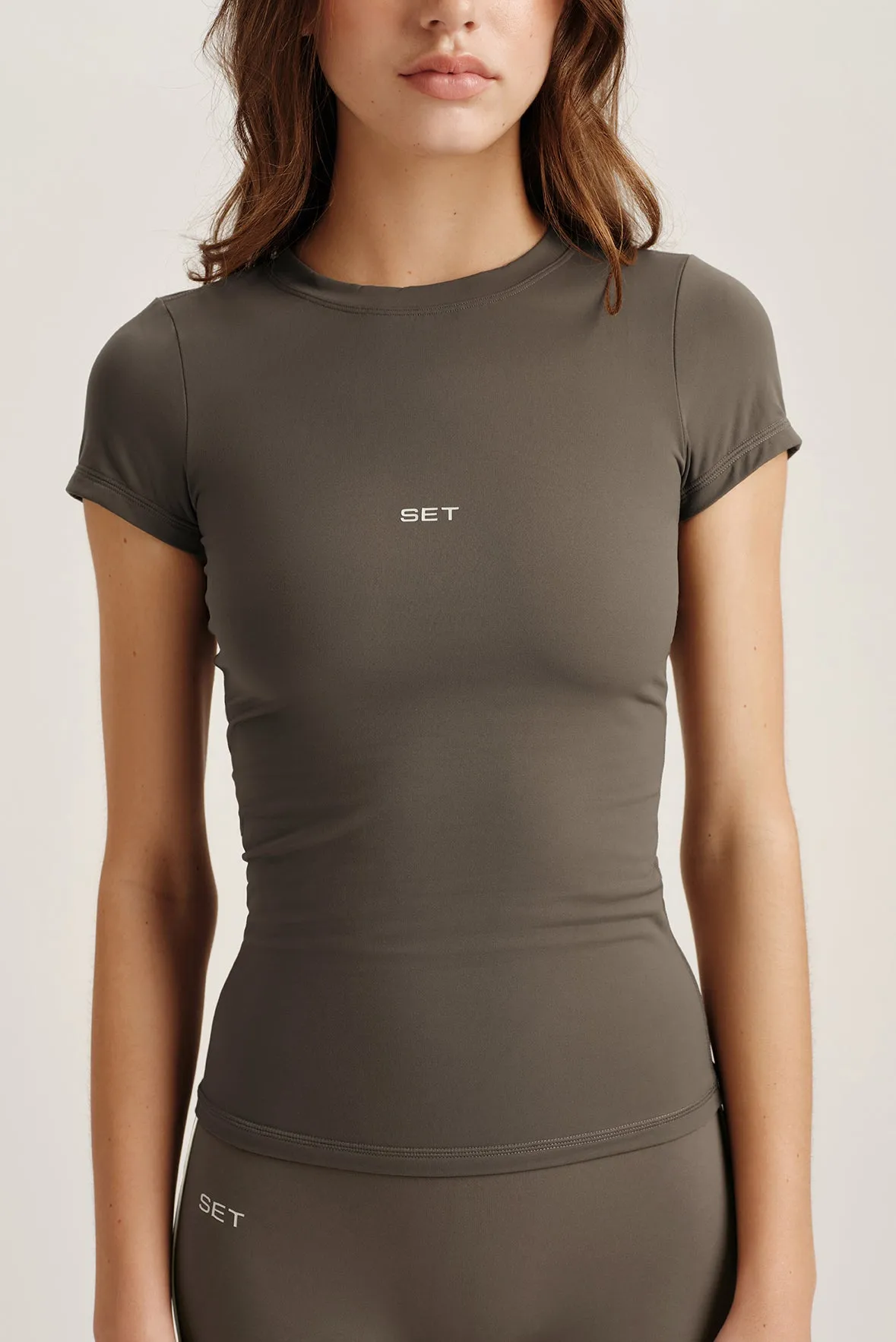 BREATHE TEE - GRAIN sold by SETactive product image thumbnail 5