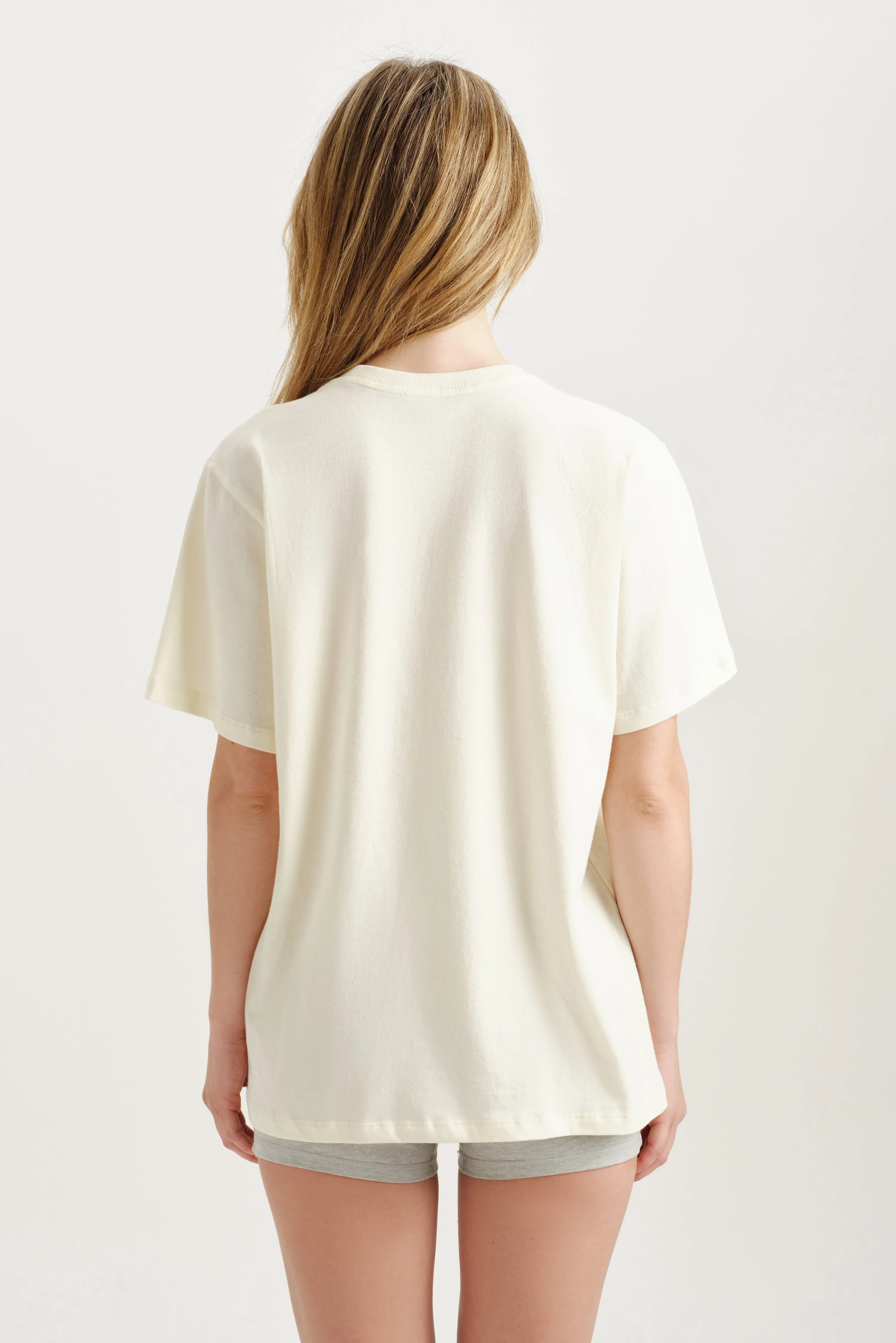 CLASSIC COTTON DAILY BOYFRIEND TEE - HAVEN sold by SETactive product image thumbnail 5