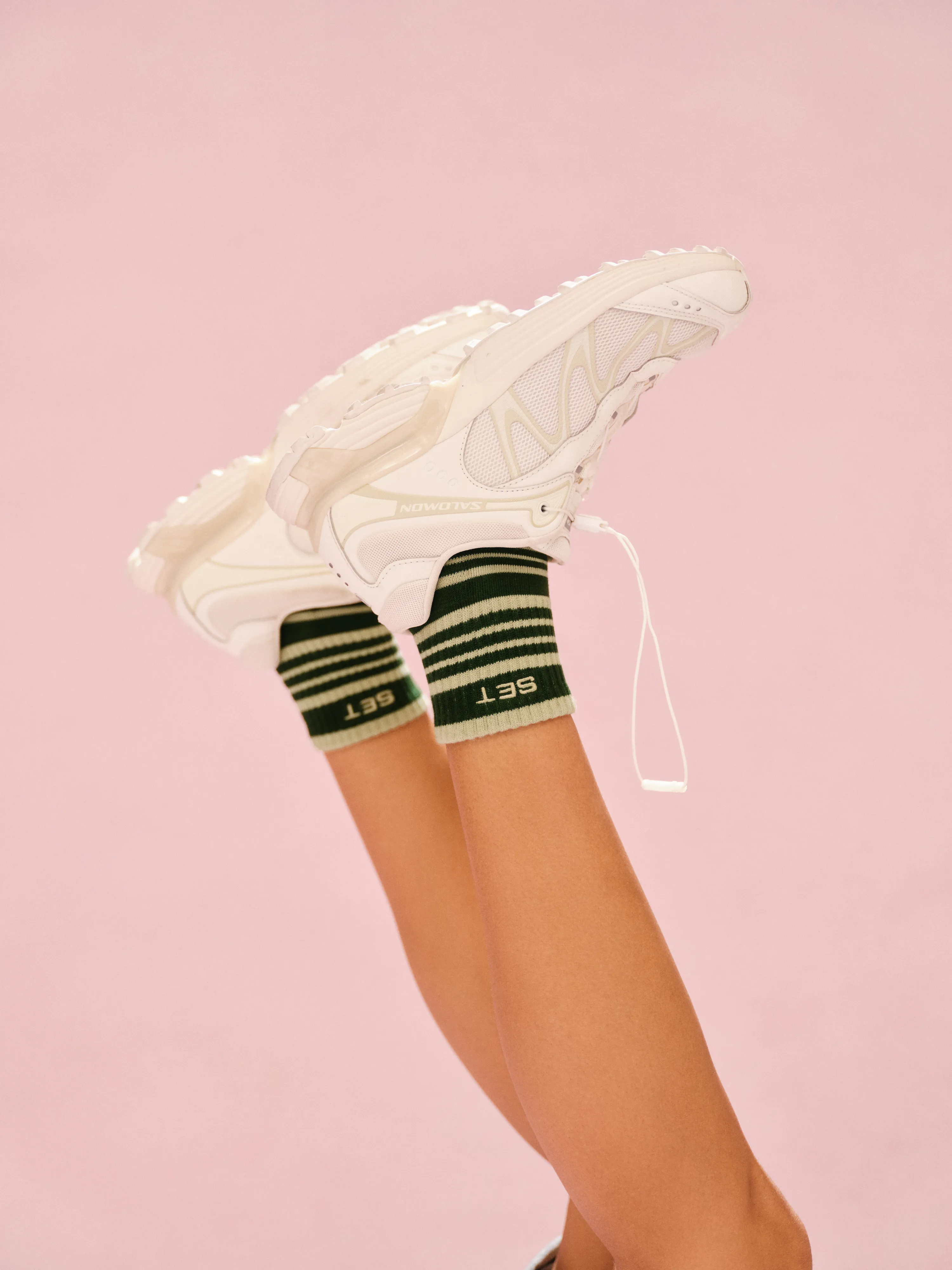 SET STRIPE SHORTY SOCKS - LAWN sold by SETactive product image thumbnail 2