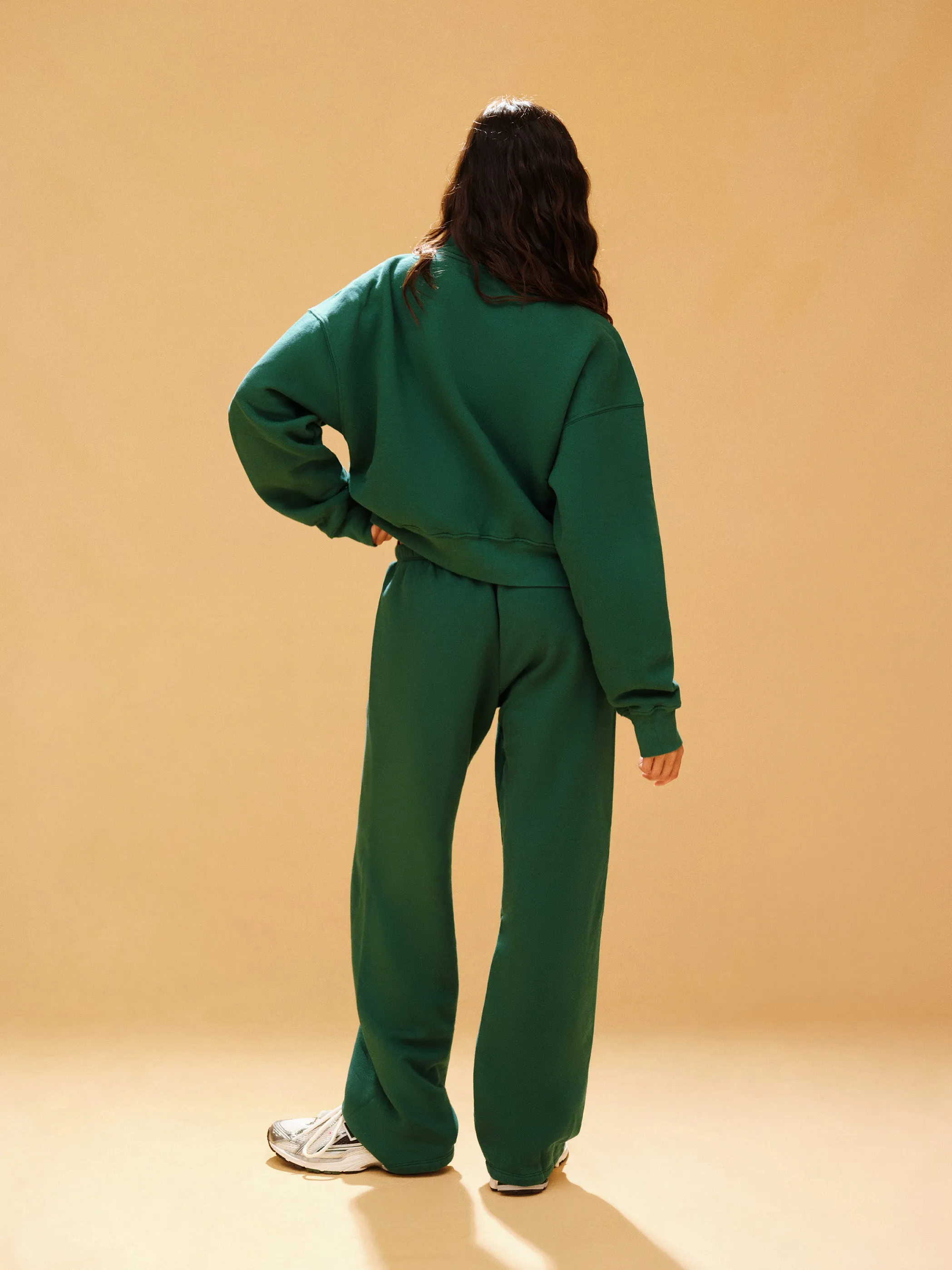 MIDWEIGHT SWEATS STAPLE STRAIGHT LEG SWEATPANTS - LAWN sold by SETactive product image thumbnail 3