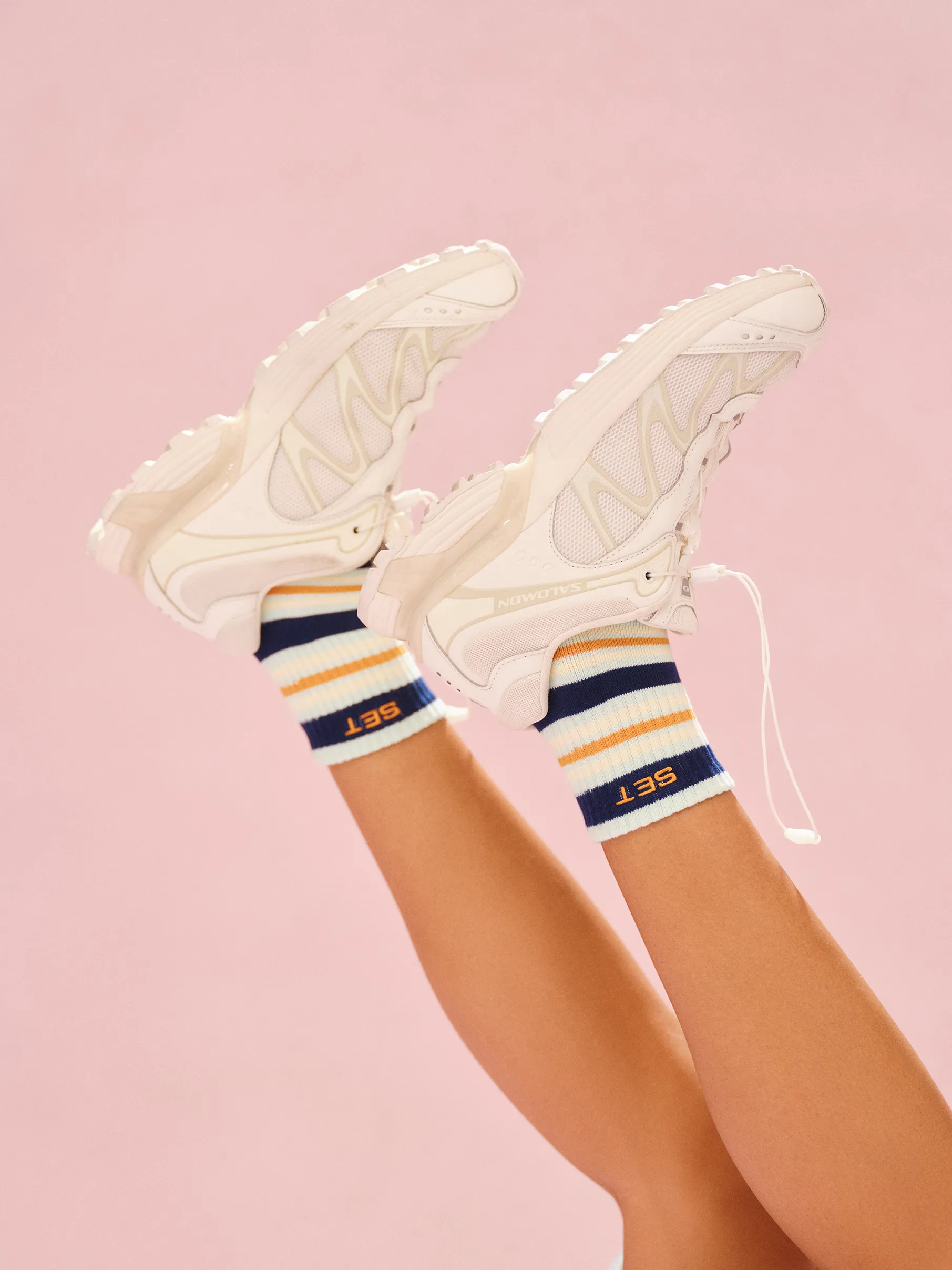 SET STRIPE SHORTY SOCKS - ZEST sold by SETactive product image thumbnail 2