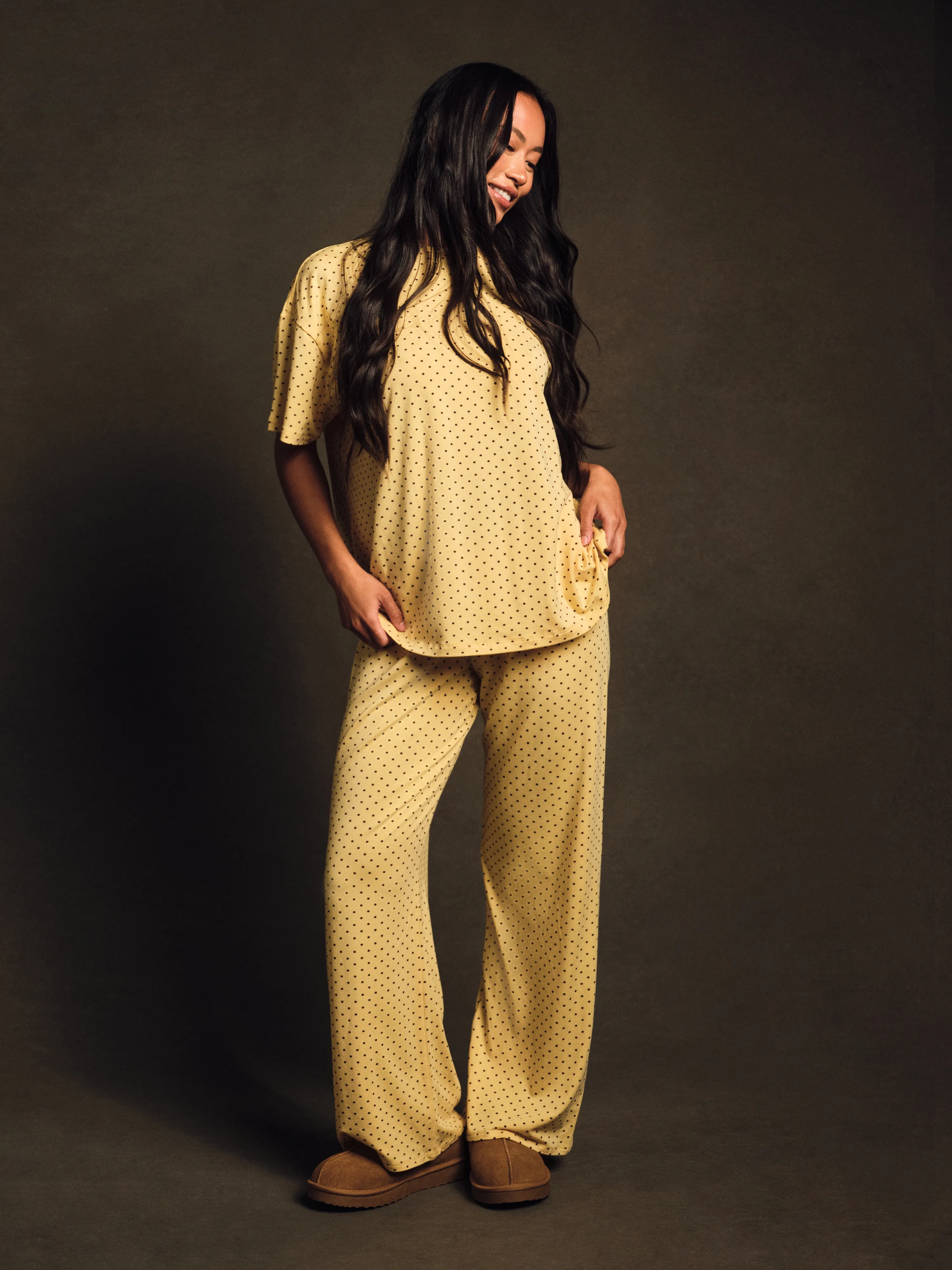 SLEEP JERSEY COMFORT POLKA DOT SLEEP PANTS - SPARKLER sold by SETactive