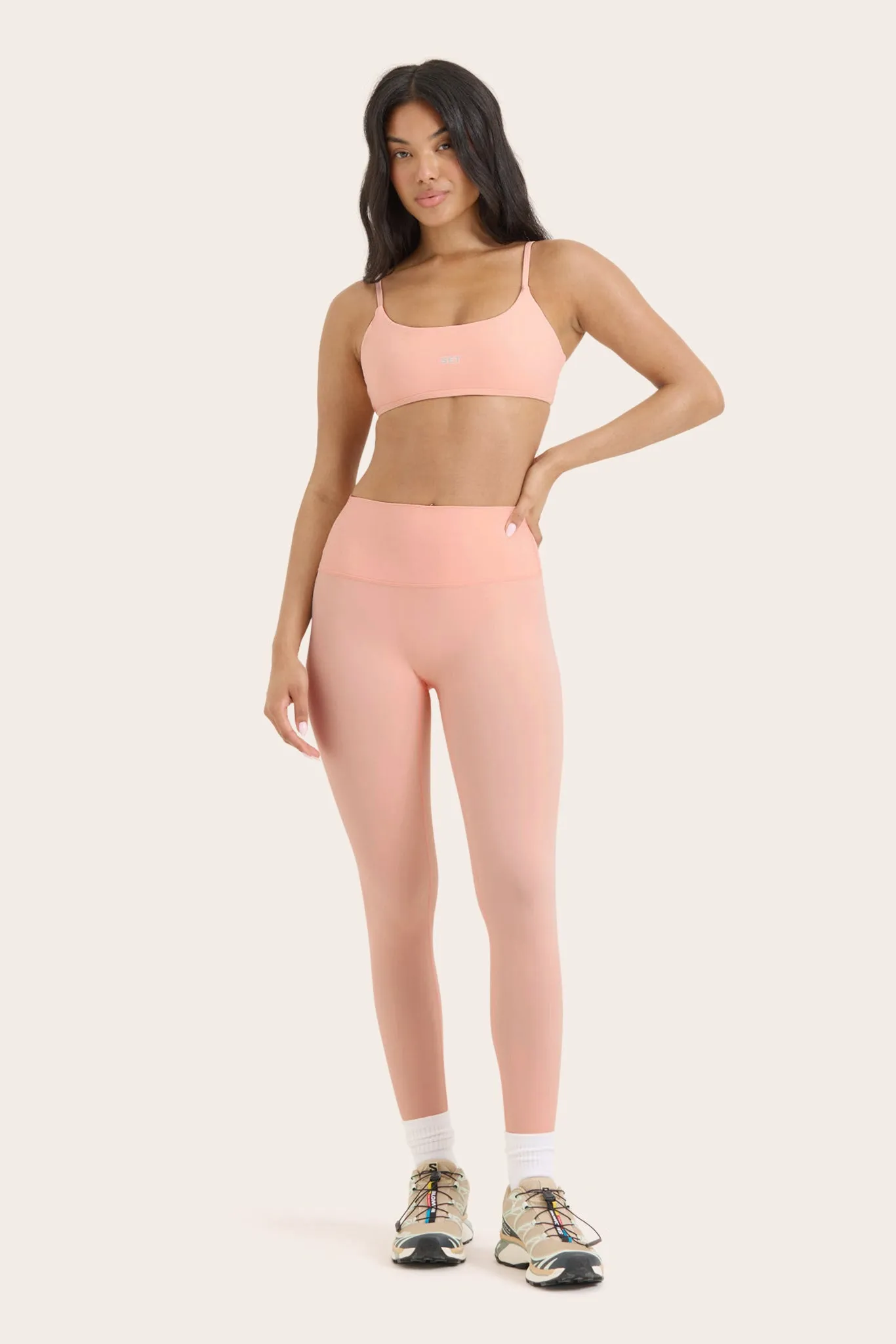 BREATHE 1.0 HIGH-RISE LEGGINGS - PEACH sold by SETactive product image thumbnail 2