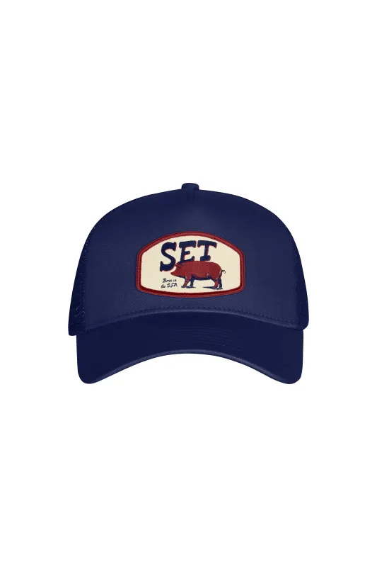 SET PATCH STATE FAIR TRUCKER HAT - FIREWORK made by SETactive