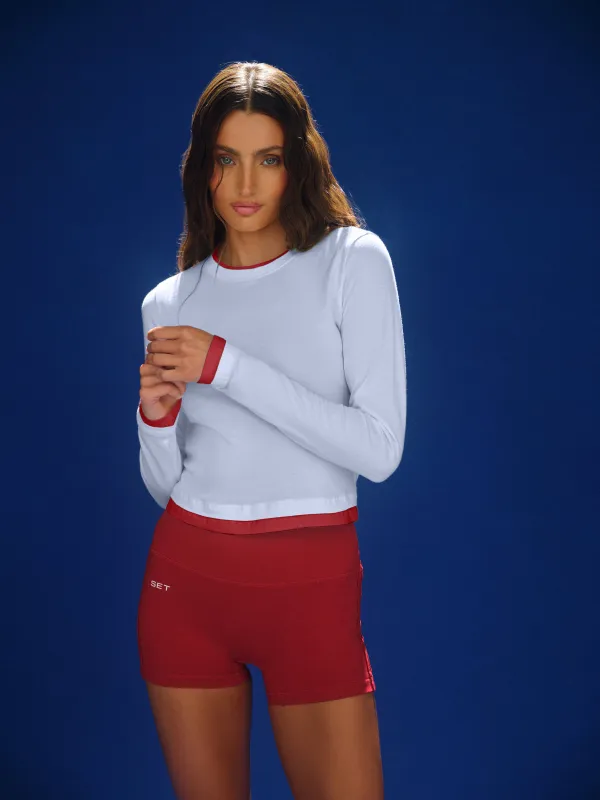 CLASSIC COTTON DAILY LAYER LONG SLEEVE - BANNER made by SETactive
