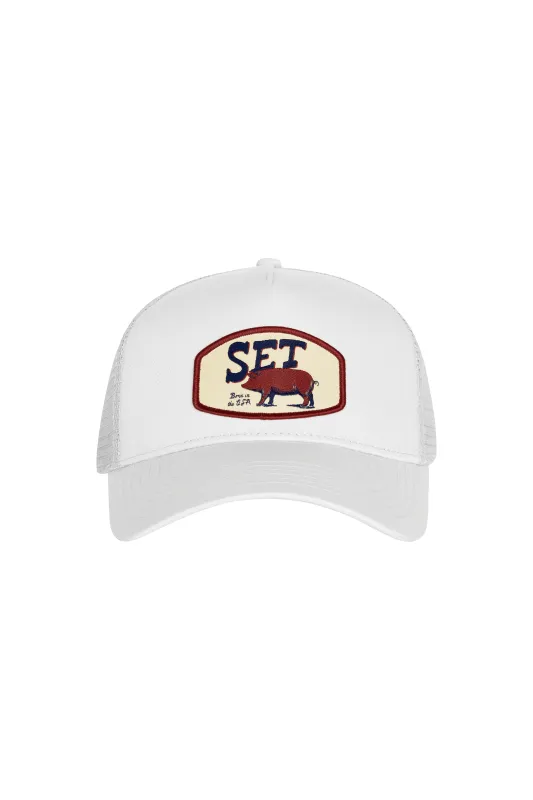 SET PATCH STATE FAIR TRUCKER HAT - BOARDWALK made by SETactive