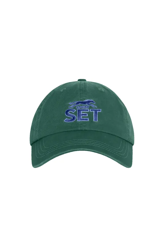 SET VINTAGE EURO DAD HAT - OLÉ (GREEN) made by SETactive