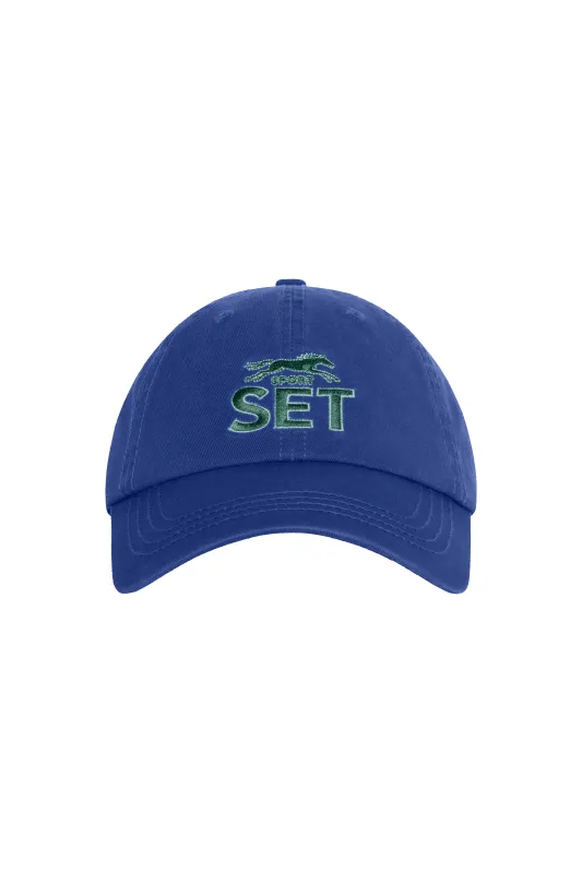 SET VINTAGE EURO DAD HAT - OLÉ (BLUE) made by SETactive