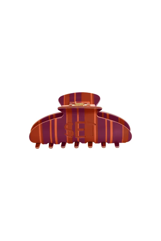 SET STRIPE CLAW CLIP - HEATWAVE made by SETactive