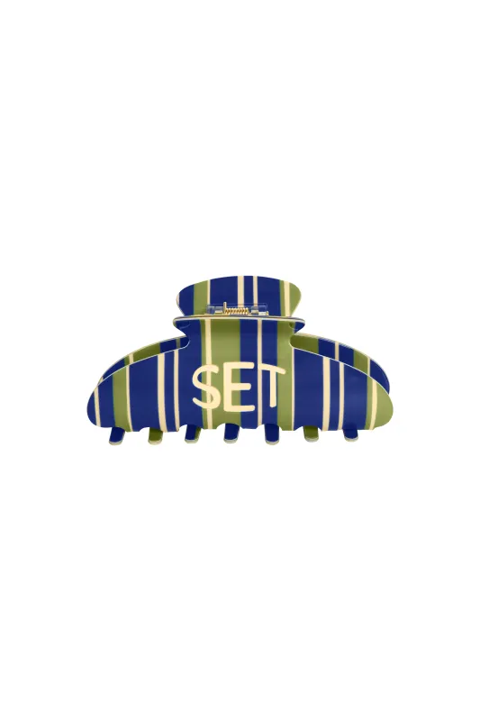 SET STRIPE CLAW CLIP - TOUCAN made by SETactive