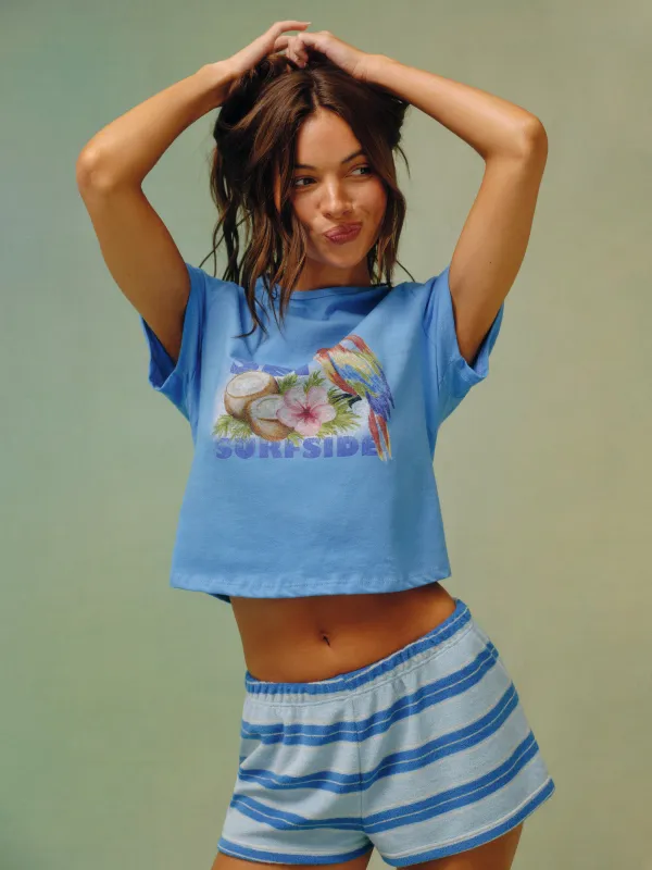 CLASSIC COTTON DAILY SURFSIDE TEE - REEF made by SETactive