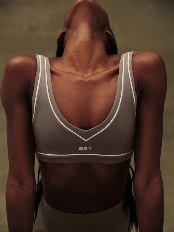BREATHE 1.0 HAMPTONS BRA - GRAIN made by SETactive