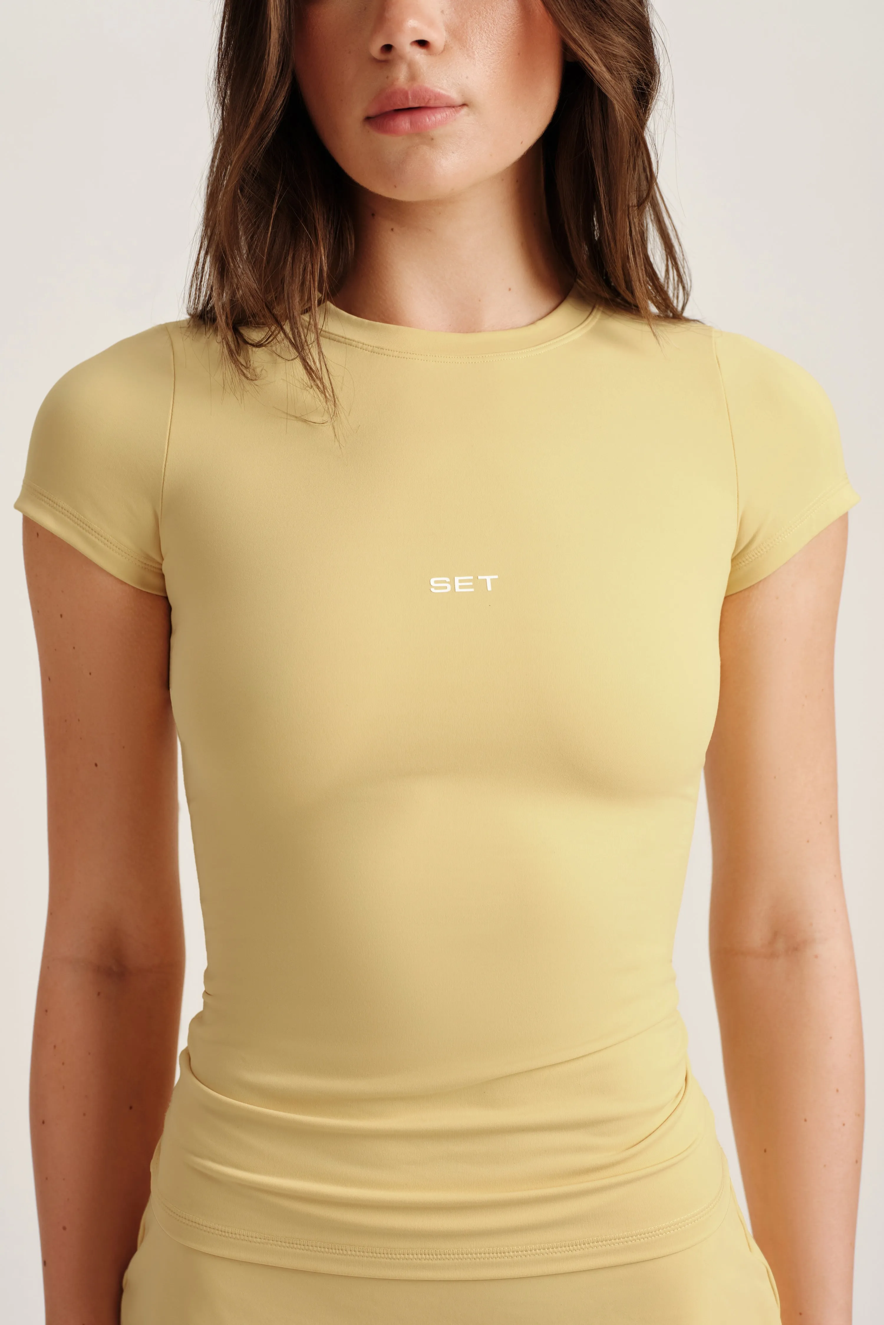 BREATHE 1.0 TEE - BUTTER sold by SETactive product image thumbnail 5