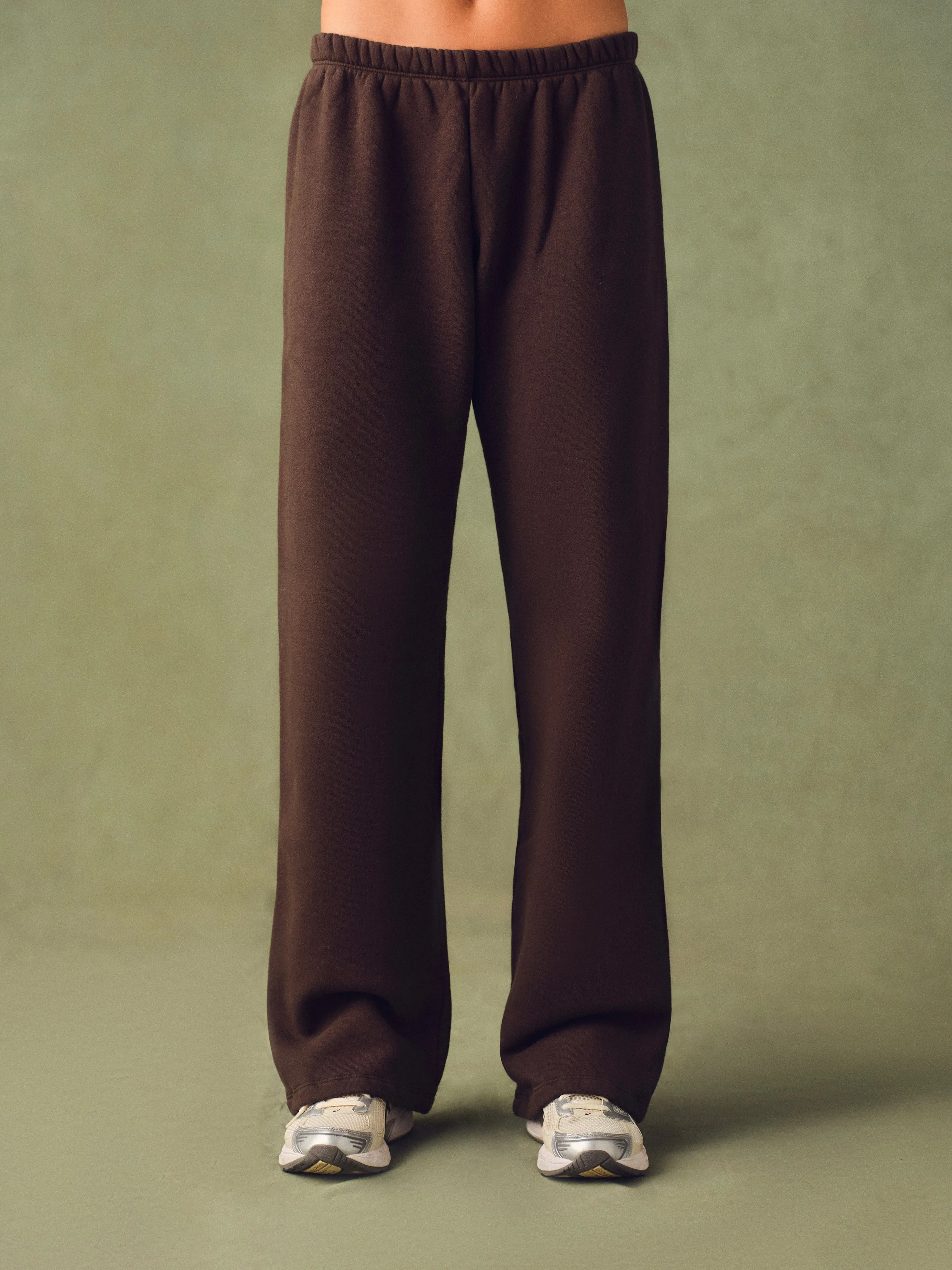 MIDWEIGHT SWEATS STAPLE STRAIGHT LEG SWEATPANTS - DRIFTWOOD sold by SETactive product image thumbnail 2