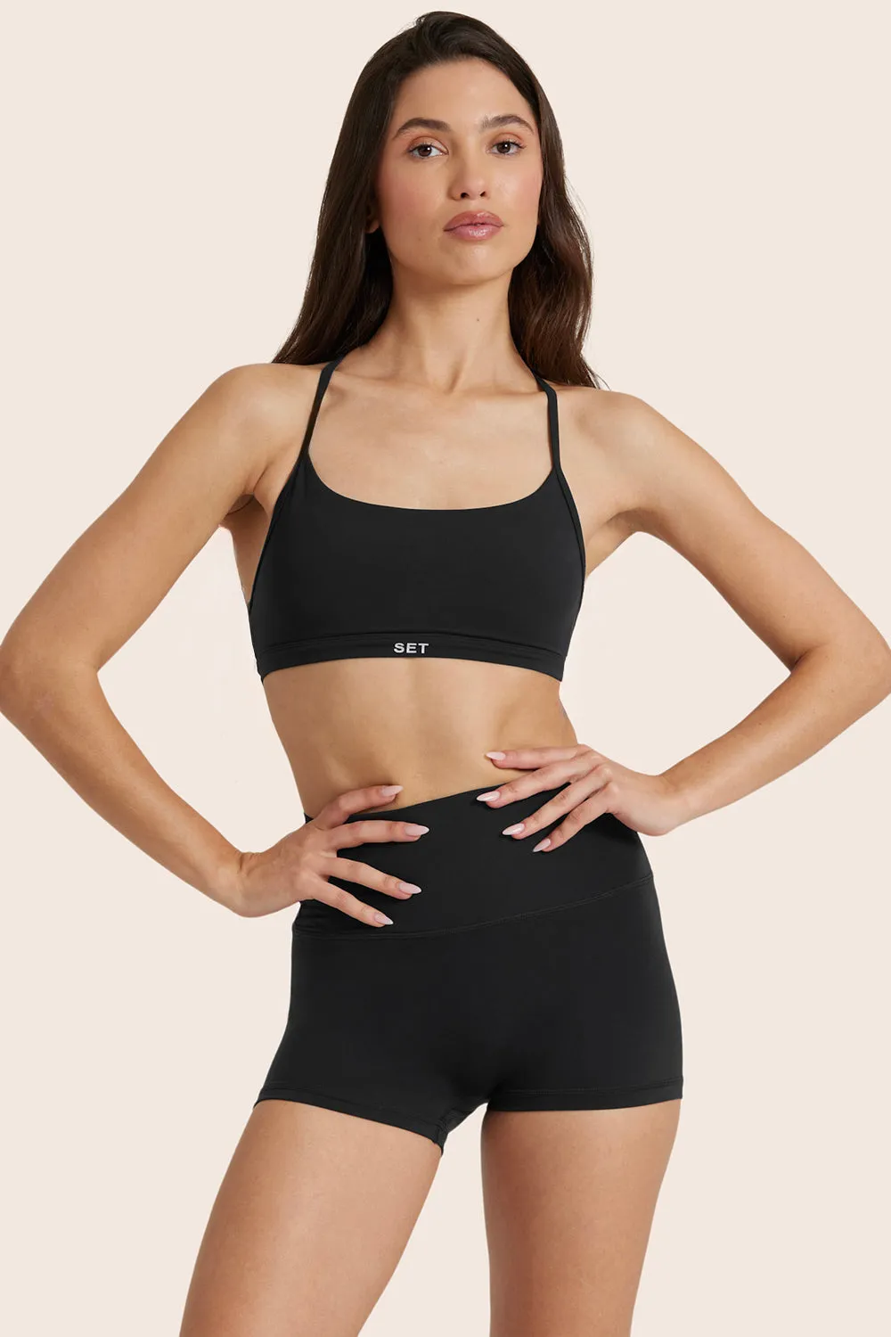 BREATHE 1.0 Y BRA - ONYX sold by SETactive product image thumbnail 3