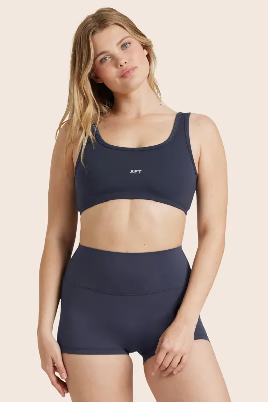 BREATHE 1.0 SCOOP BRA - SPADES made by SETactive