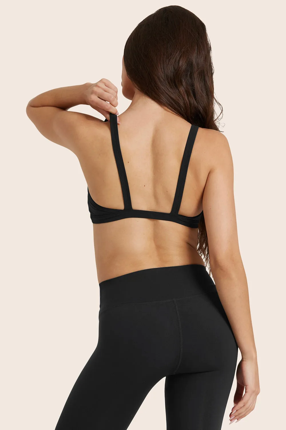 BREATHE 1.0 TRIANGLE BRA - ONYX sold by SETactive product image thumbnail 2