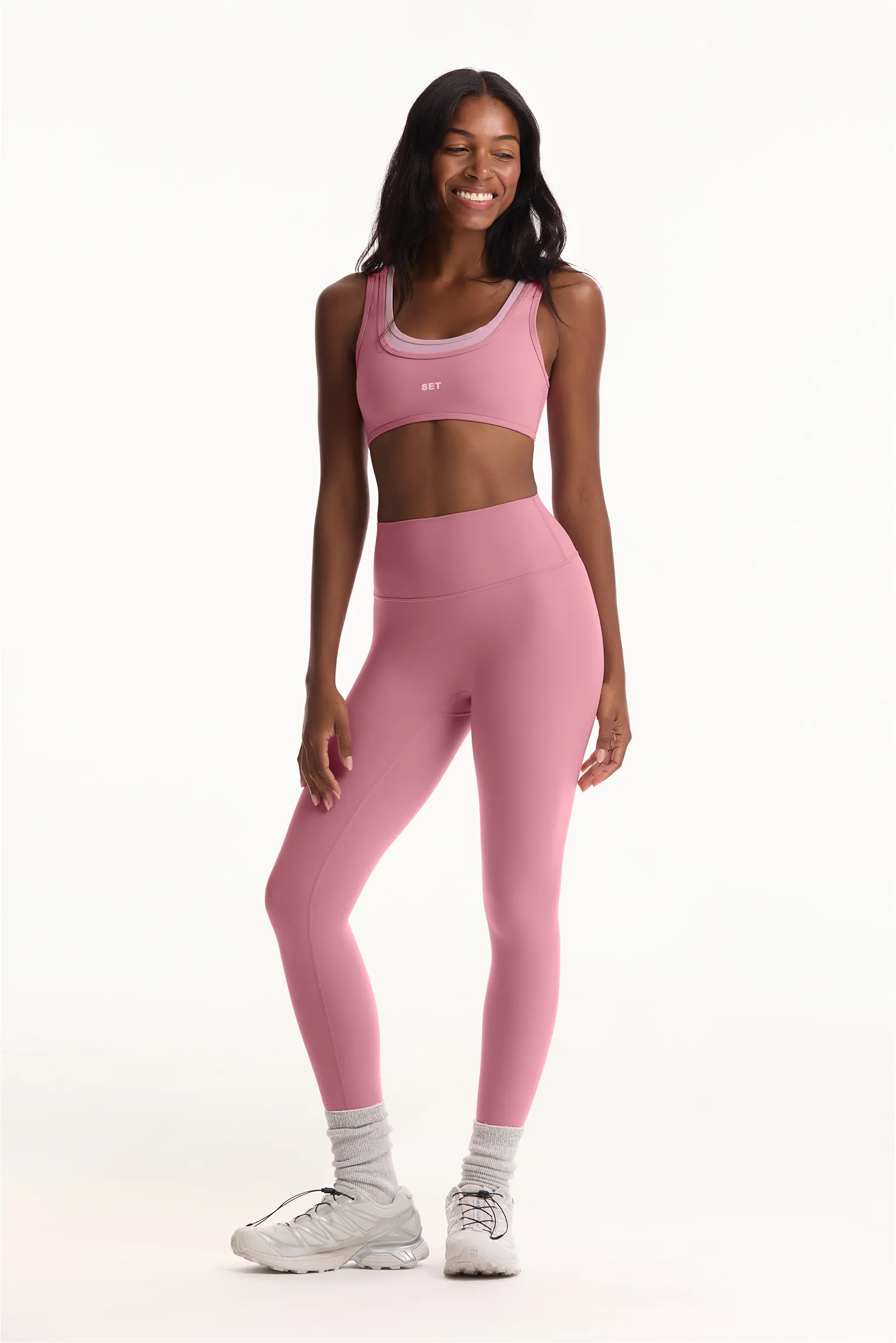 BREATHE 1.0 HIGH-RISE LEGGINGS - GLOSSY sold by SETactive product image thumbnail 2