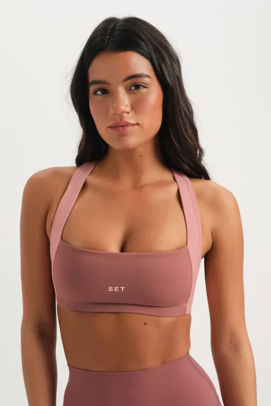 BREATHE 1.0 CONTOUR BRA - EMBER made by SETactive