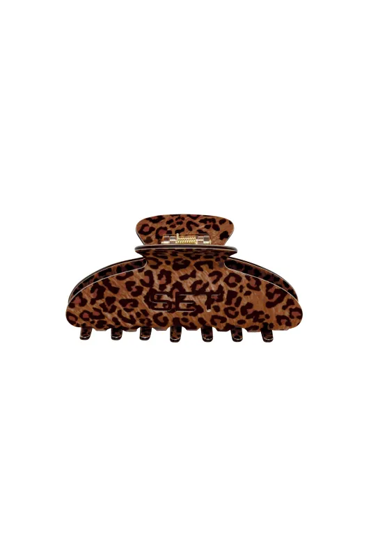 SET ANIMAL PRINT CLAW CLIP - SAVANNAH made by SETactive