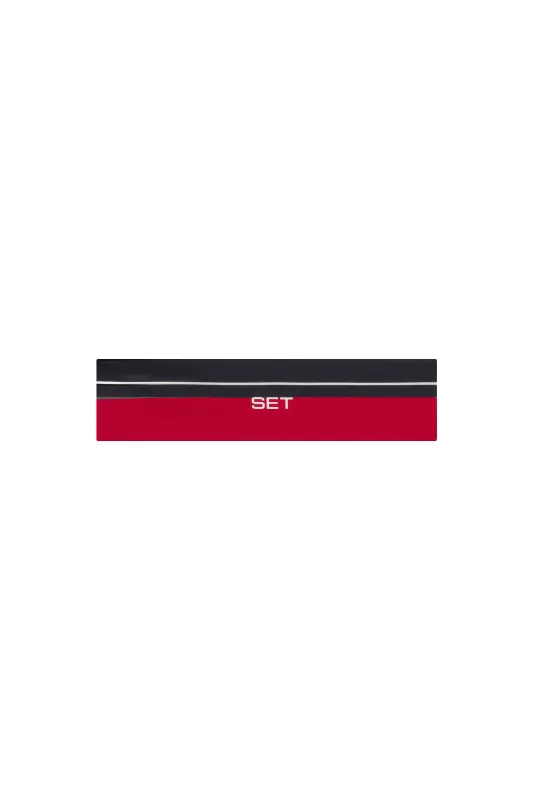 LUXFORM® LUX STRIPE HEADBAND - ROUGE made by SETactive