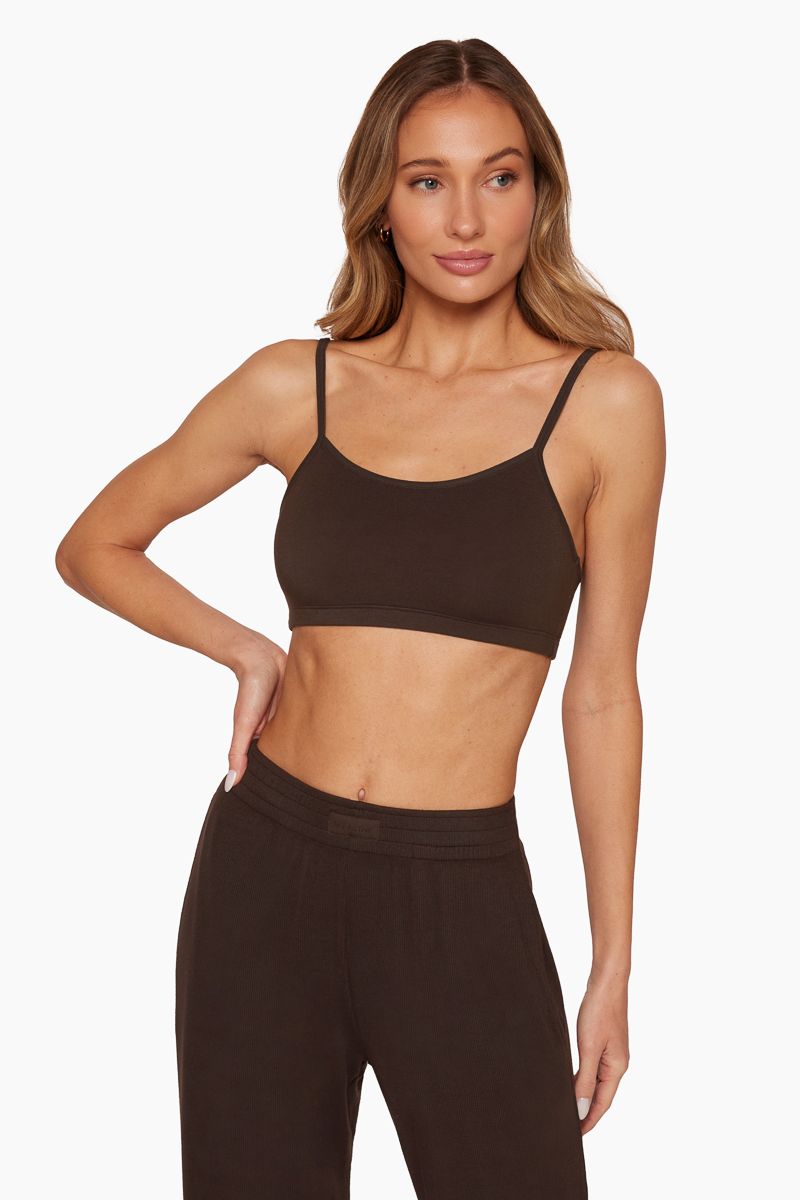 SCOOP BRALETTE - ESPRESSO sold by SETactive