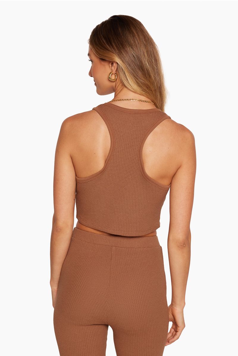 LOUNGE VEST TANK - FOXY sold by SETactive product image thumbnail 3