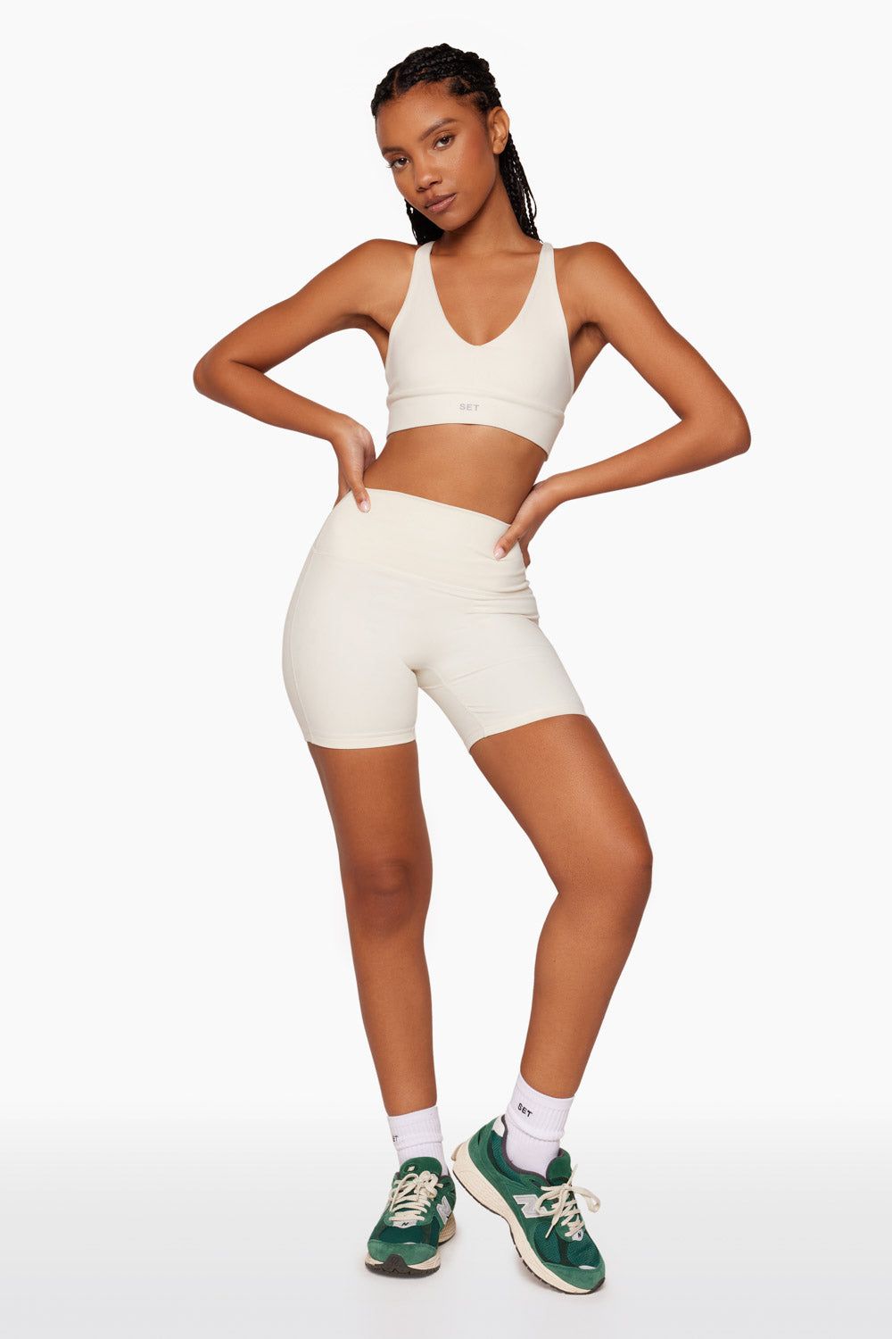 LUXFORM® BIKE SHORTS - BLANC sold by SETactive product image thumbnail 2