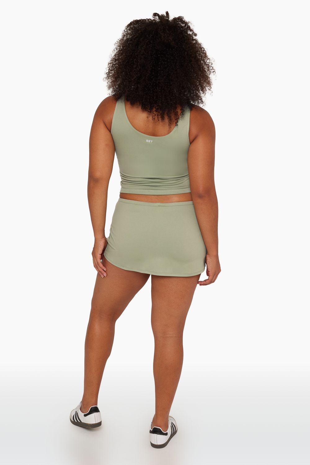 FORMCLOUD™ KYLIE MINI SKIRT - MOSS sold by SETactive product image thumbnail 4