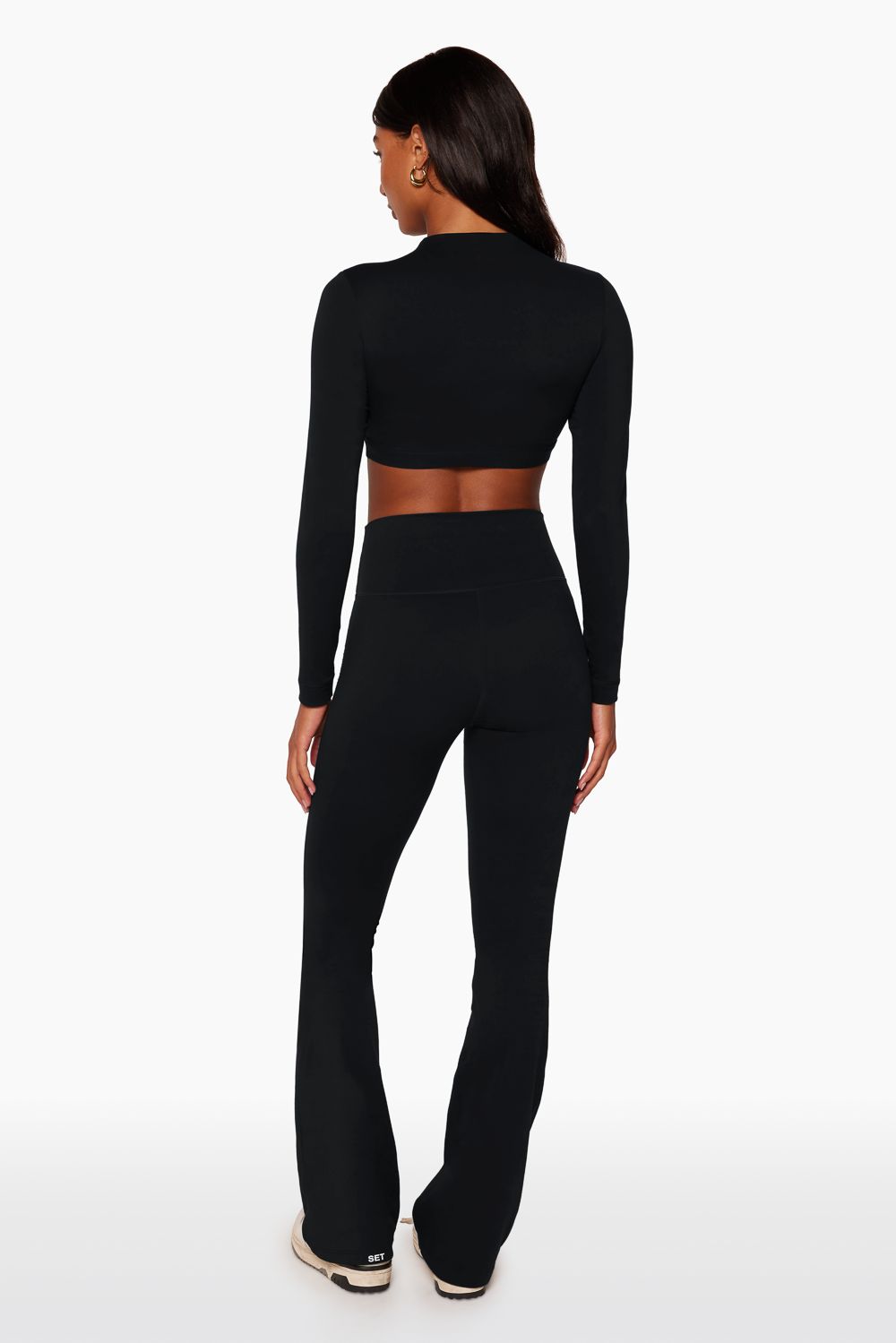 SPORTBODY® FLARE LEGGINGS - ONYX sold by SETactive product image thumbnail 3