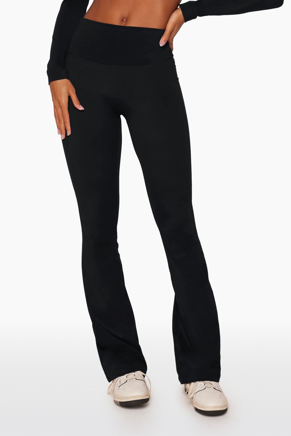 SPORTBODY® FLARE LEGGINGS - ONYX sold by SETactive