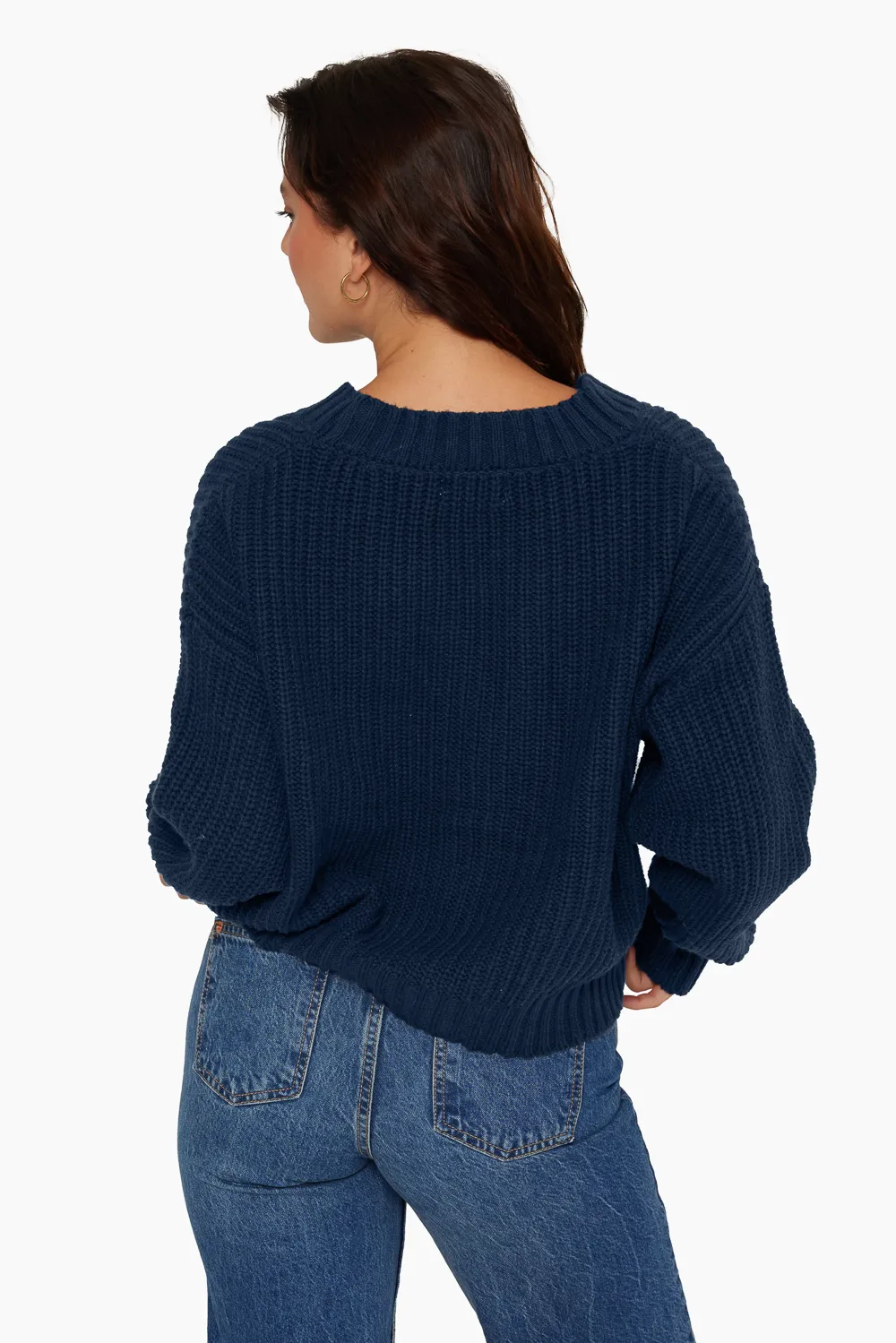 CHUNKY RIB KNIT BOXY CARDIGAN - EMPIRE sold by SETactive product image thumbnail 2